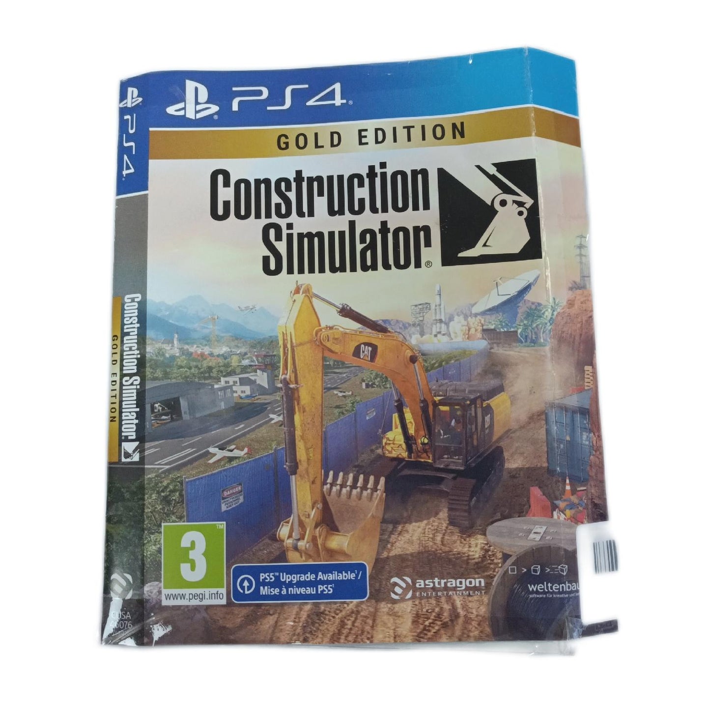 Construction Simulator PS4 Gold Edition Playstation Games ohne Huelle unvollstaendig