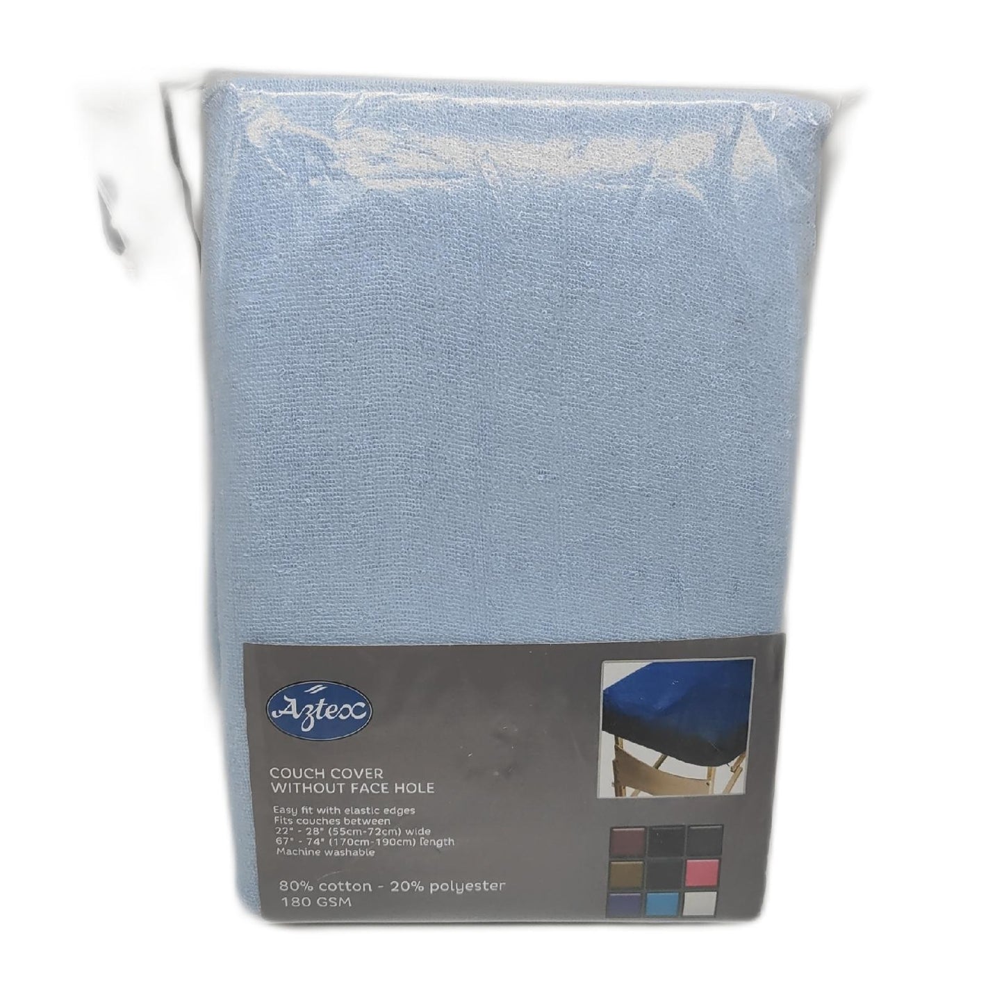 Aztex Massagetischbezug Gesundheit Wellness Classic Beauty Sockelbezug Komfort