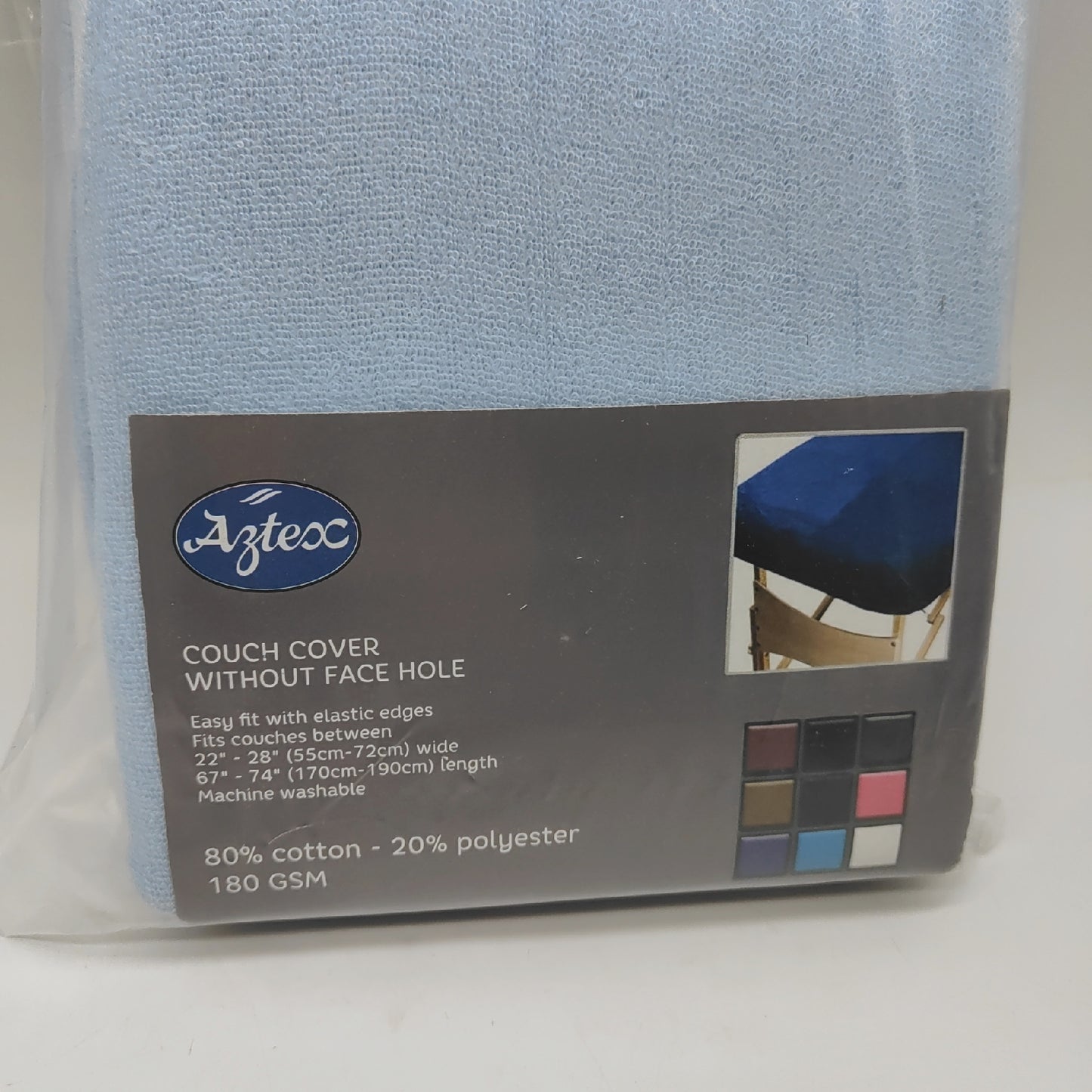 Aztex Massagetischbezug Gesundheit Wellness Classic Beauty Sockelbezug Komfort