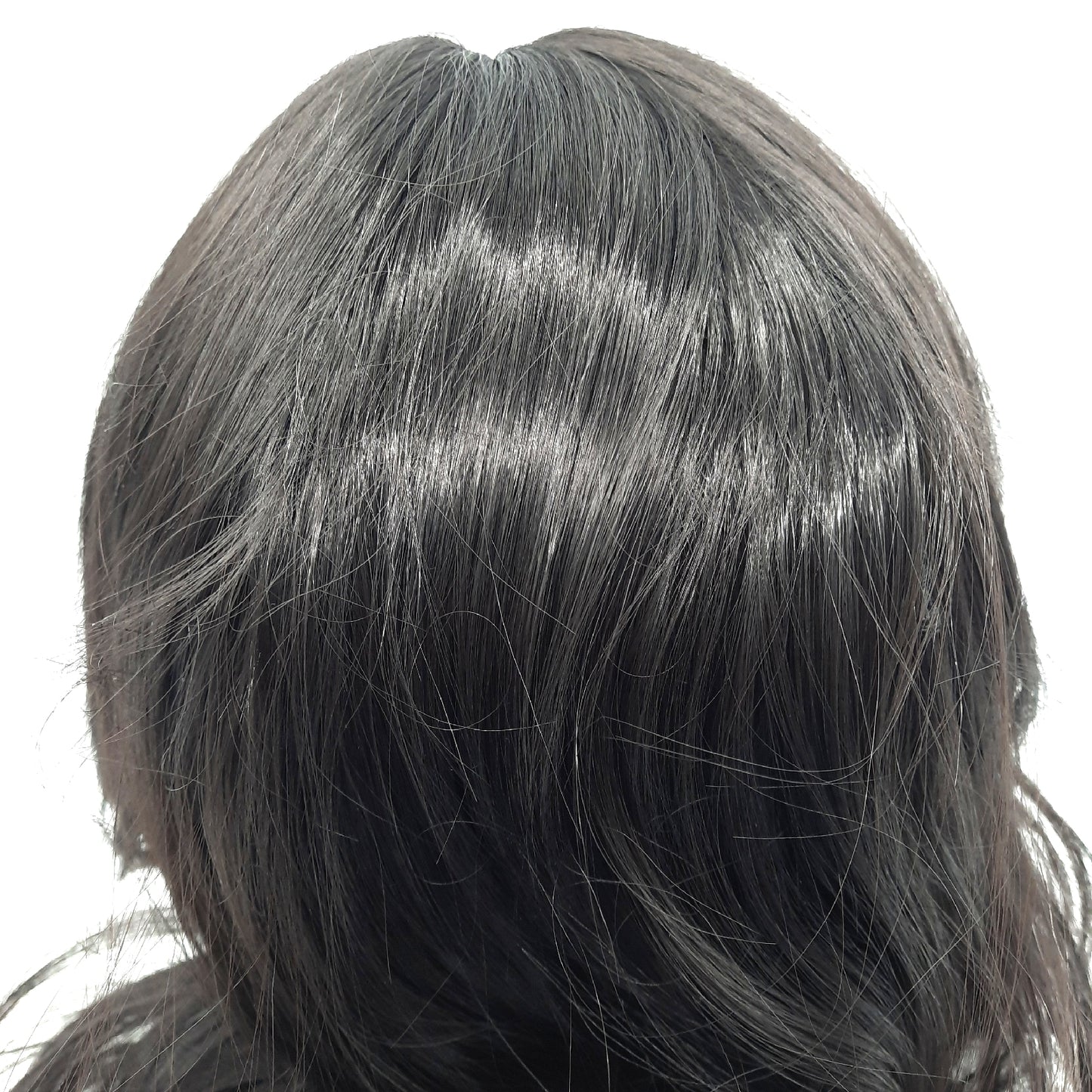 LUFFLOK Damen lange, glatte, schulterlange Perücke mit natürlichem Haar