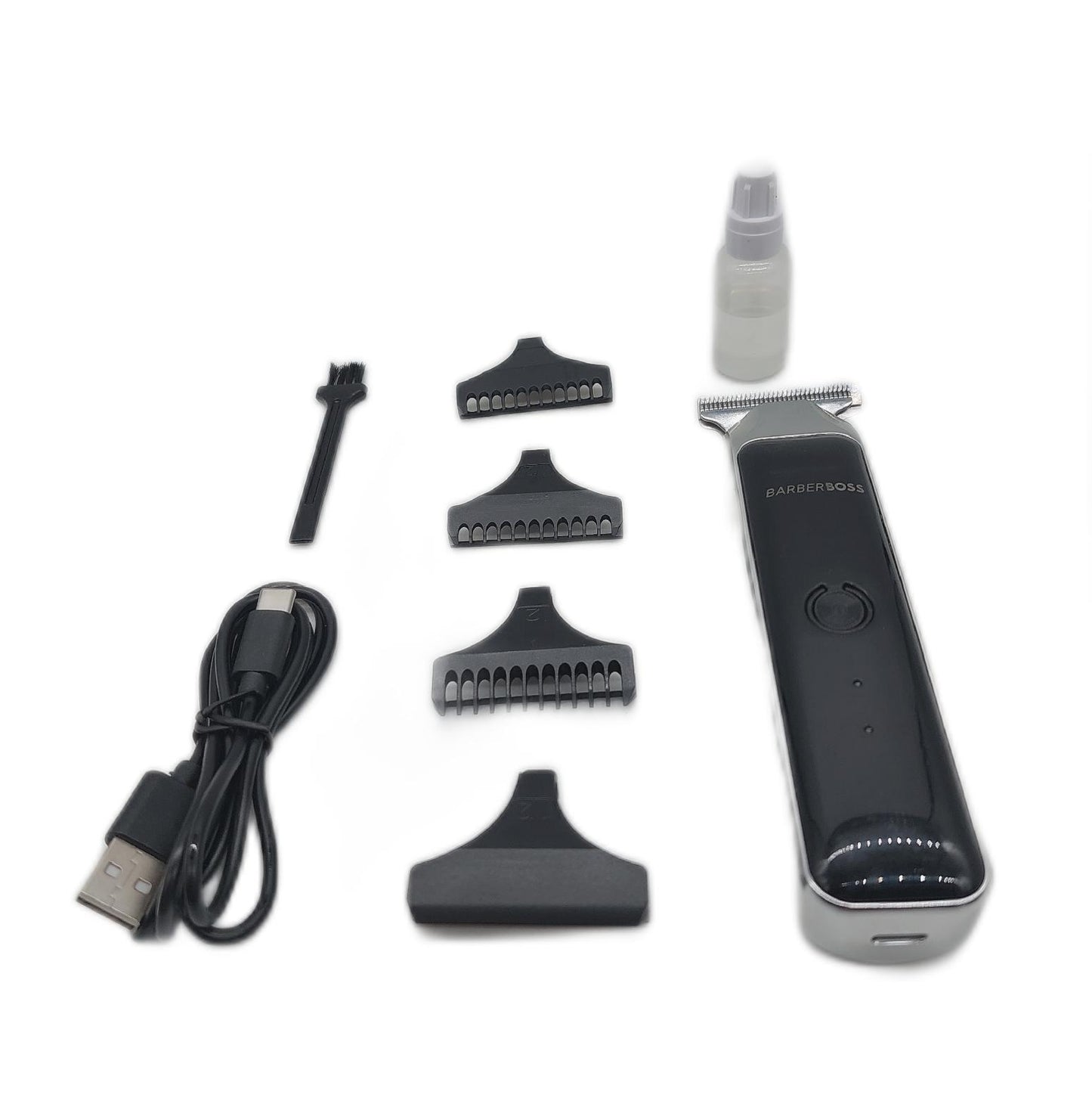 BarberBoss Haarschneider Bart Haarpflege Tragbarer professioneller Haarschneider für Herren
