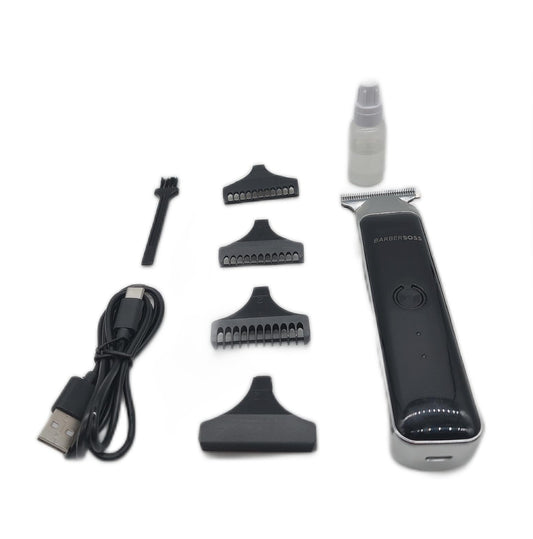 BarberBoss Haarschneider Bart Haarpflege Tragbarer professioneller Haarschneider für Herren