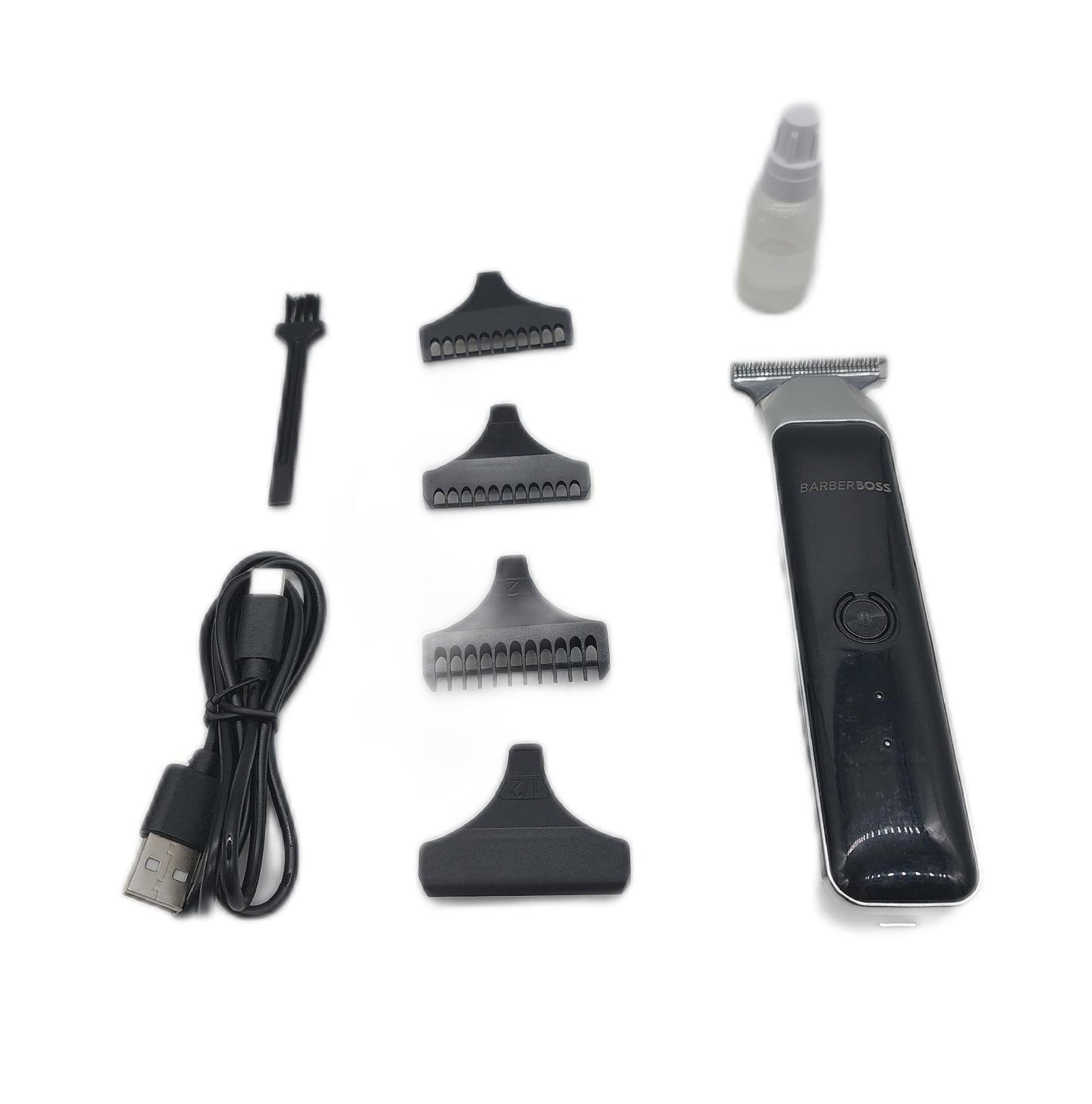 BarberBoss Haarschneider Bart Haarpflege Tragbarer professioneller Haarschneider für Herren
