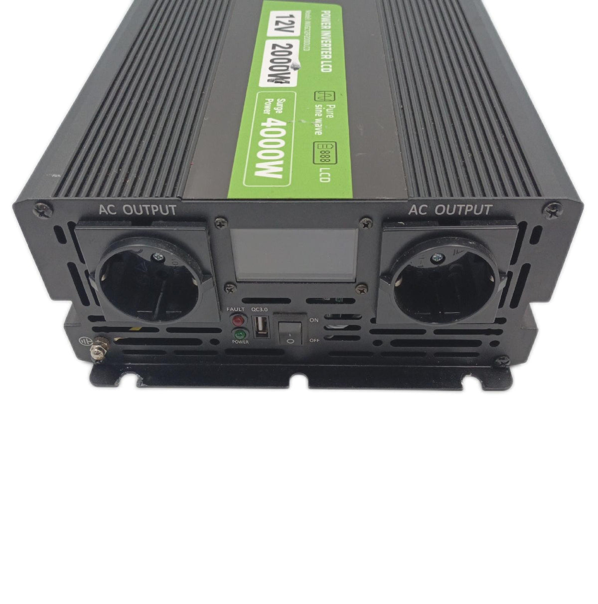 Green Cell Spannungswandler Stromwandler 2000W 4000W LCD Anzeige re