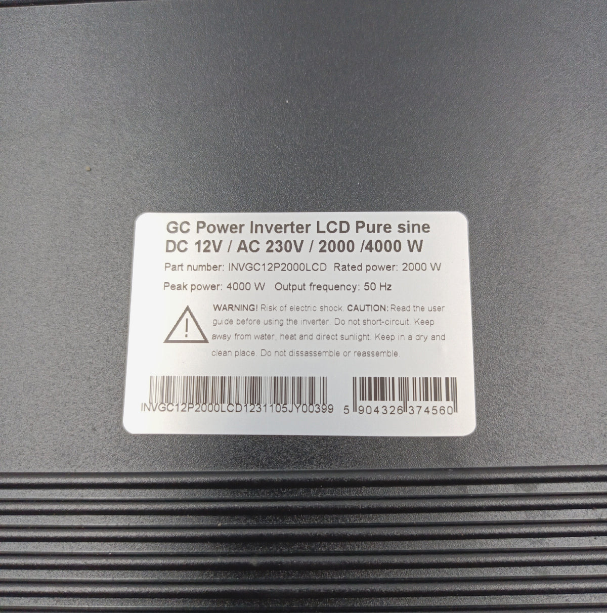 Green Cell Spannungswandler Stromwandler 2000W 4000W LCD Anzeige re