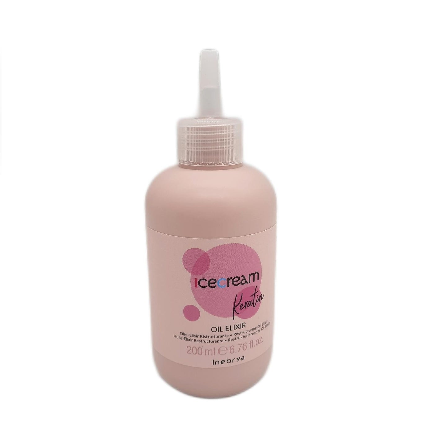 Inebrya Haarpflege Haaröl Ice Cream Keratin Oil Elixier Restrukturierend Gl