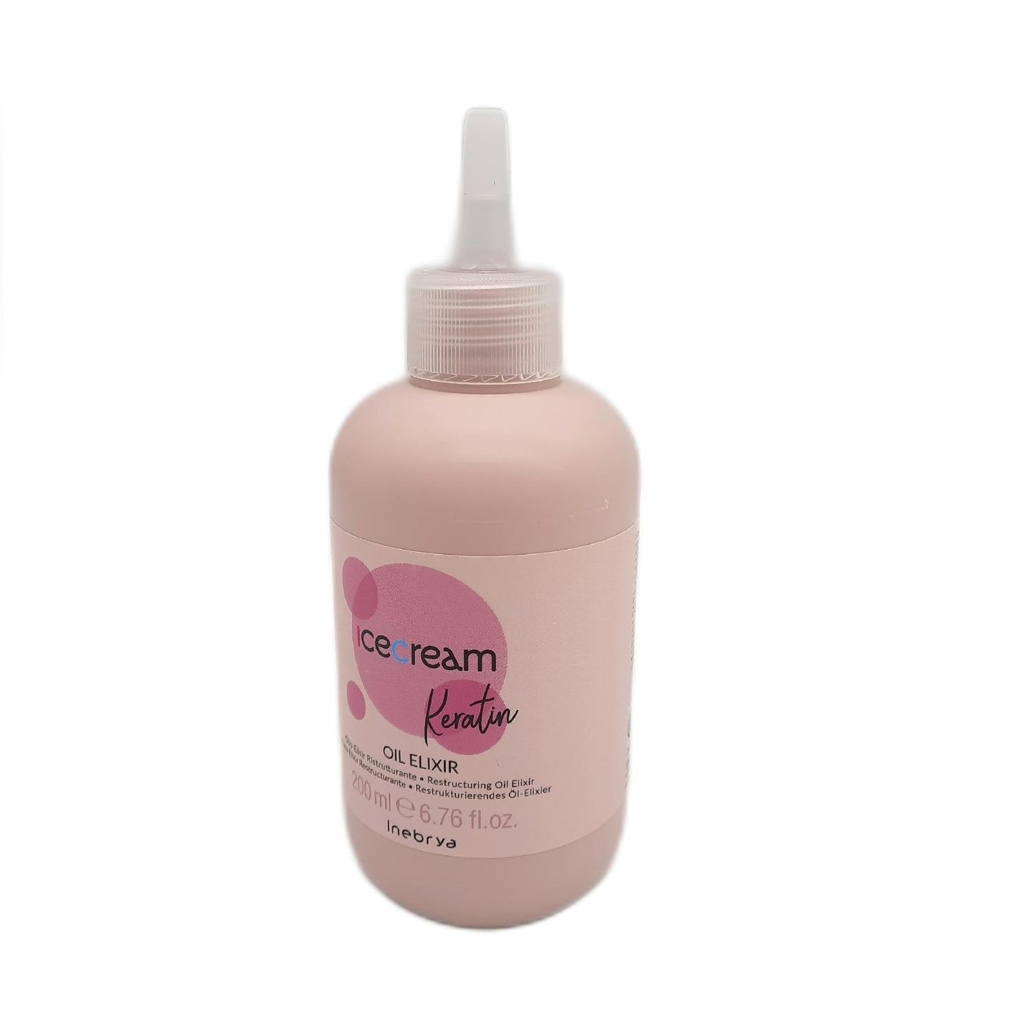 Inebrya Haarpflege Haaröl Ice Cream Keratin Oil Elixier Restrukturierend Gl