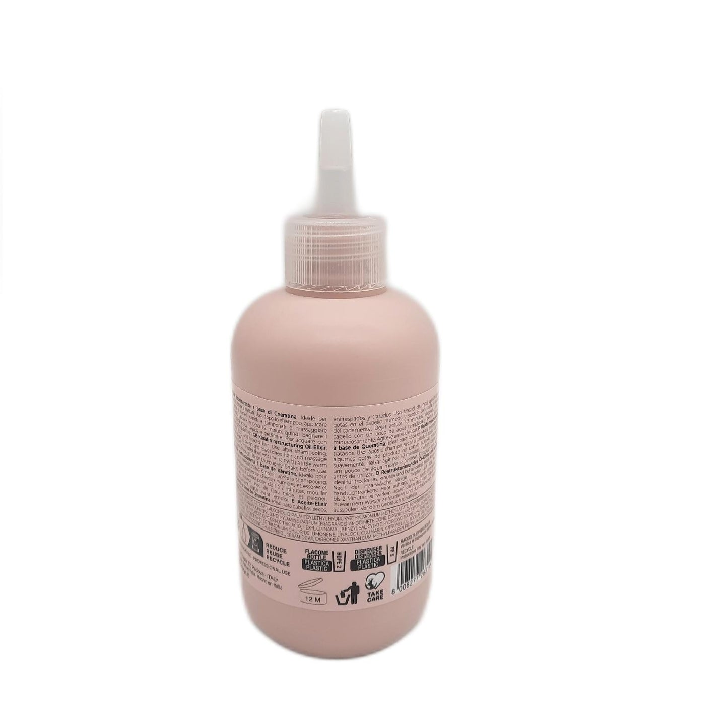 Inebrya Haarpflege Haaröl Ice Cream Keratin Oil Elixier Restrukturierend Gl