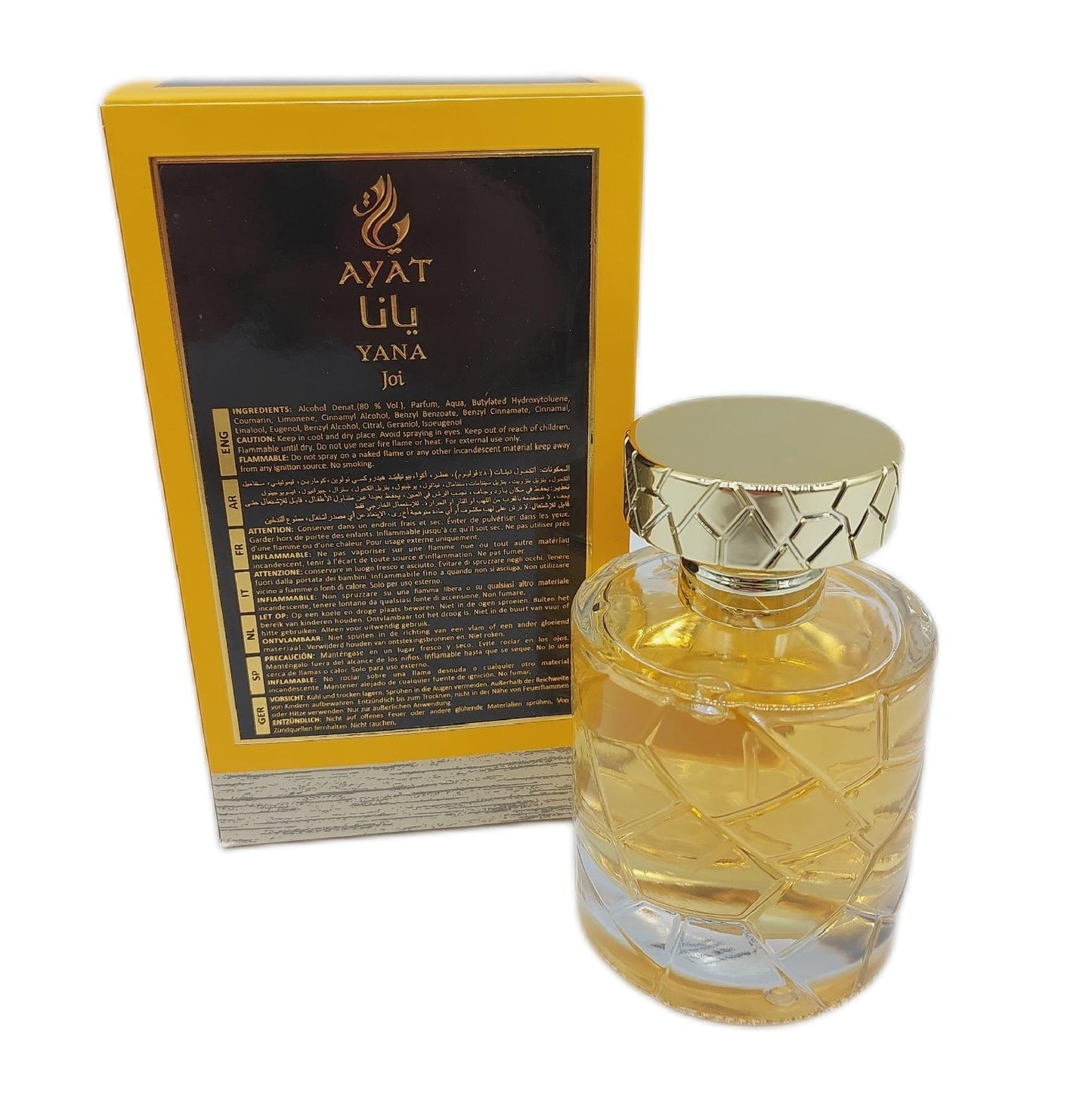 Ayat Perfumes Eau de Parfum Duft Yara 100 ml Amber Vanille Orientalisch exklus