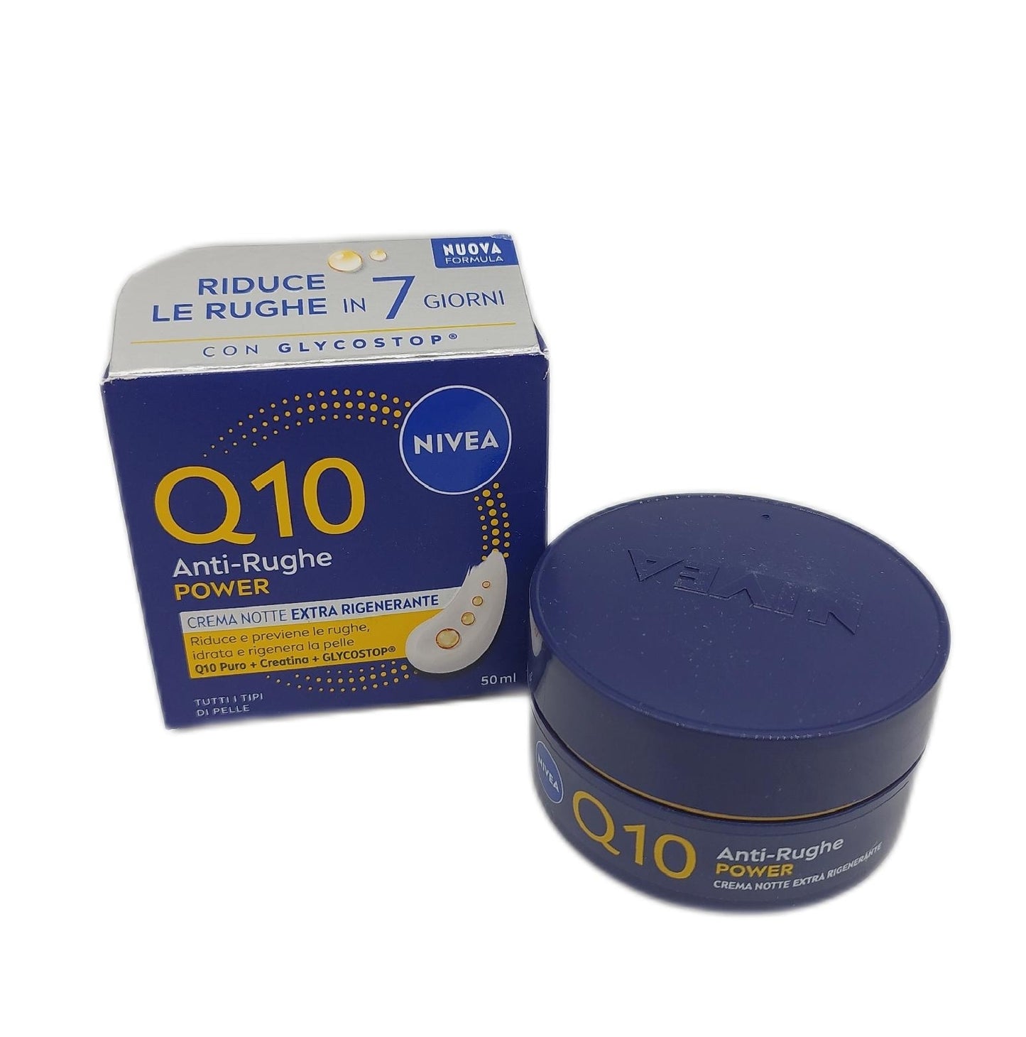 NIVEA Q10 Anti-Falten Power Nachtcreme Extra Regenerierend 50 ml Gesichtscreme",