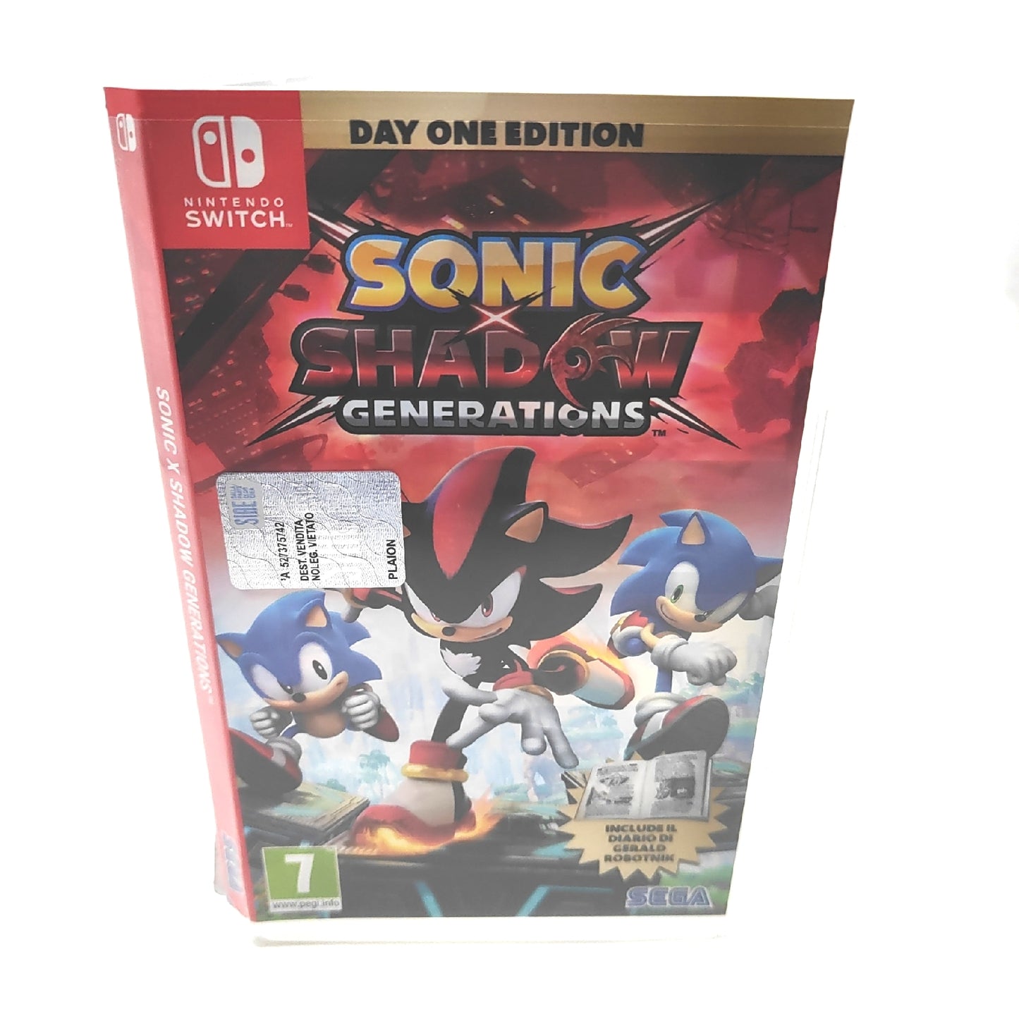 Sonic X Shadow Generations Nintendo Spiele Action Abenteuer Spiel für Kinder Unterhaltung Klassiker