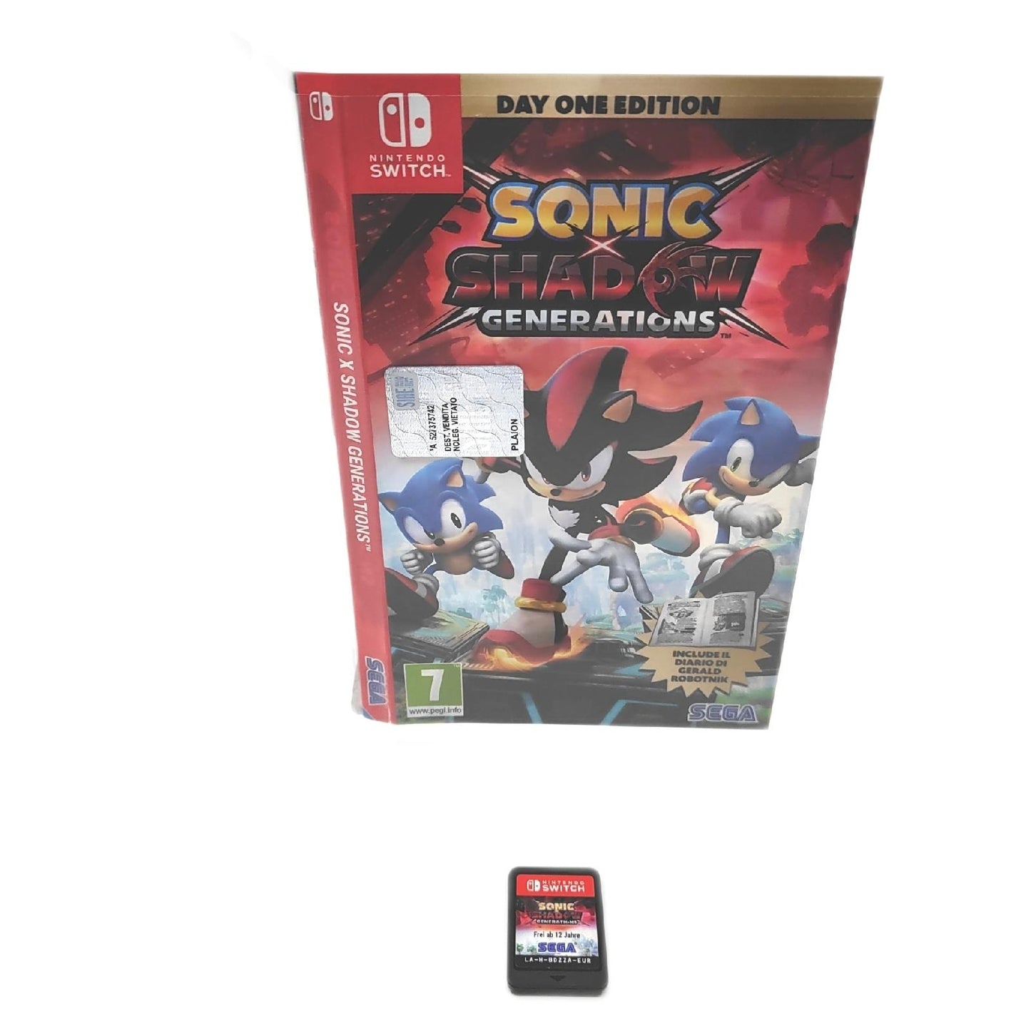 Sonic X Shadow Generations Nintendo Spiele Action Abenteuer Spiel für Kinder Unterhaltung Klassiker