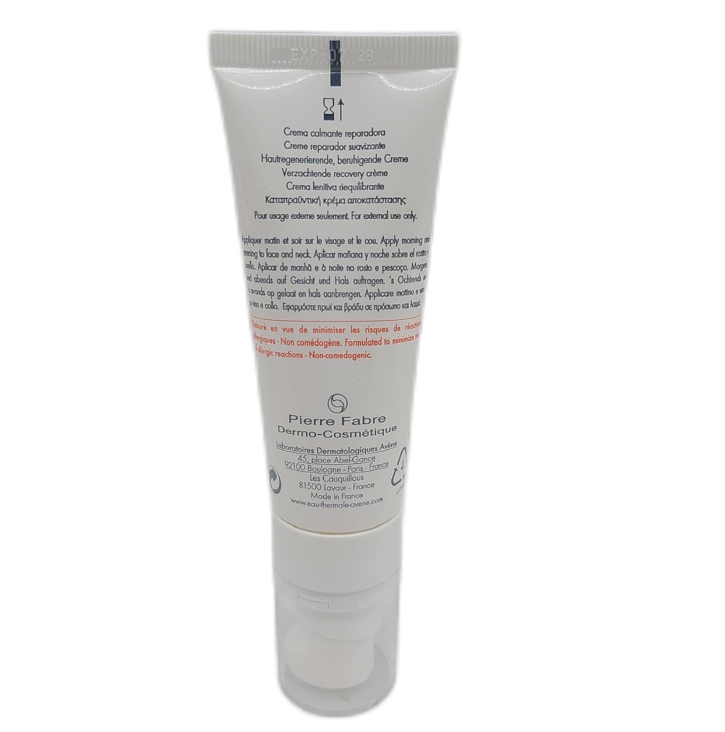 AVENE Toleranzkontrollcreme 40 ml Creme Sonstiges Professioneller Salon und