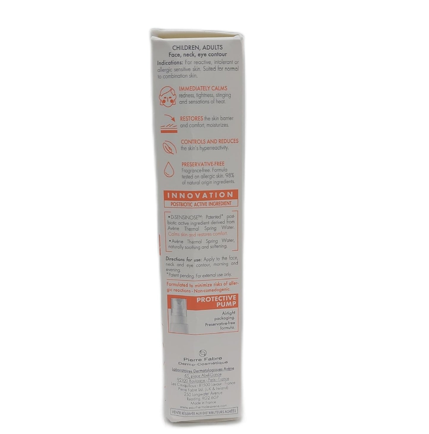 AVENE Toleranzkontrollcreme 40 ml Creme Sonstiges Professioneller Salon und