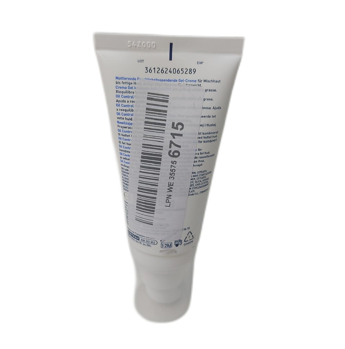 CeraVe Feuchtigkeitsgel Creme Gesichtspflege Mischhaut bis fettige Haut schützt spendet