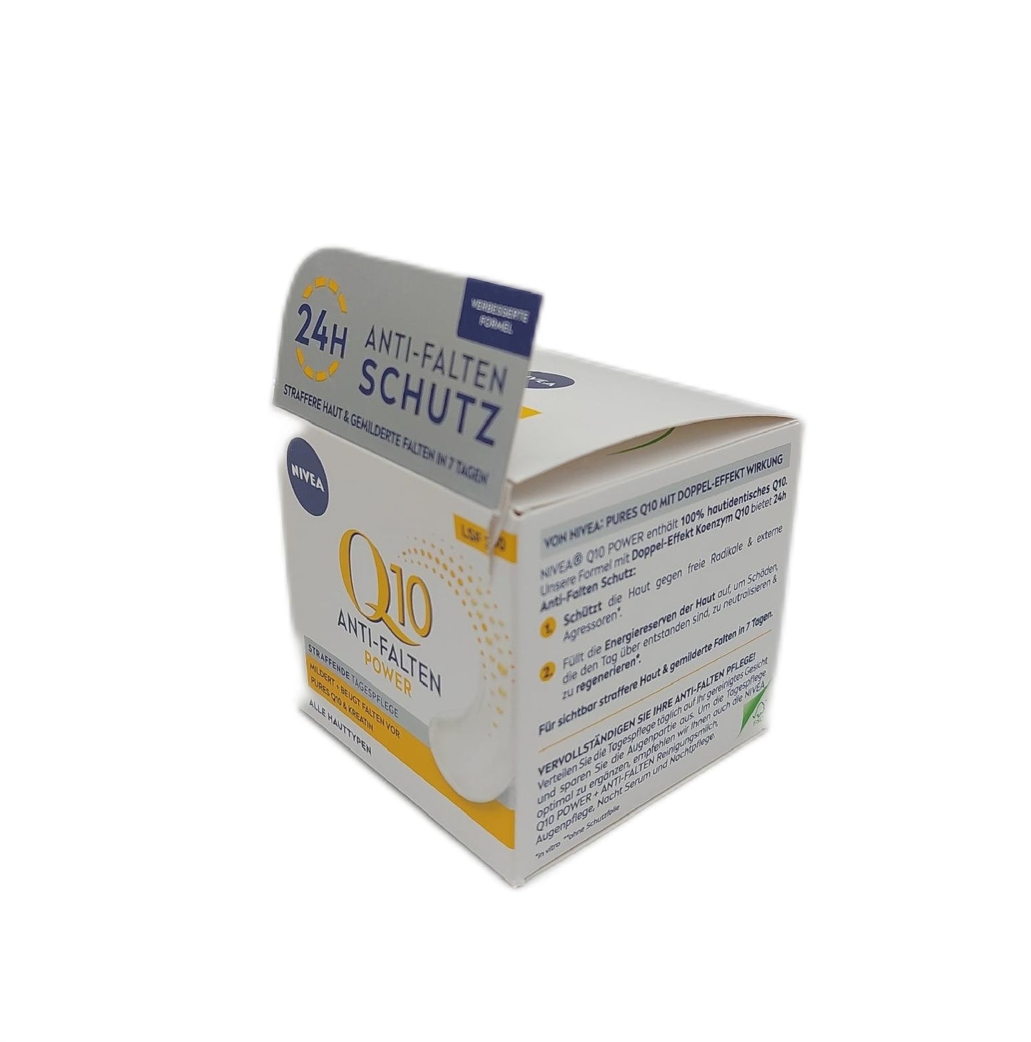 NIVEA Gesichtspflegeset Hautpflege Anti Falten Q10 Tagescreme Geschenk Pflege