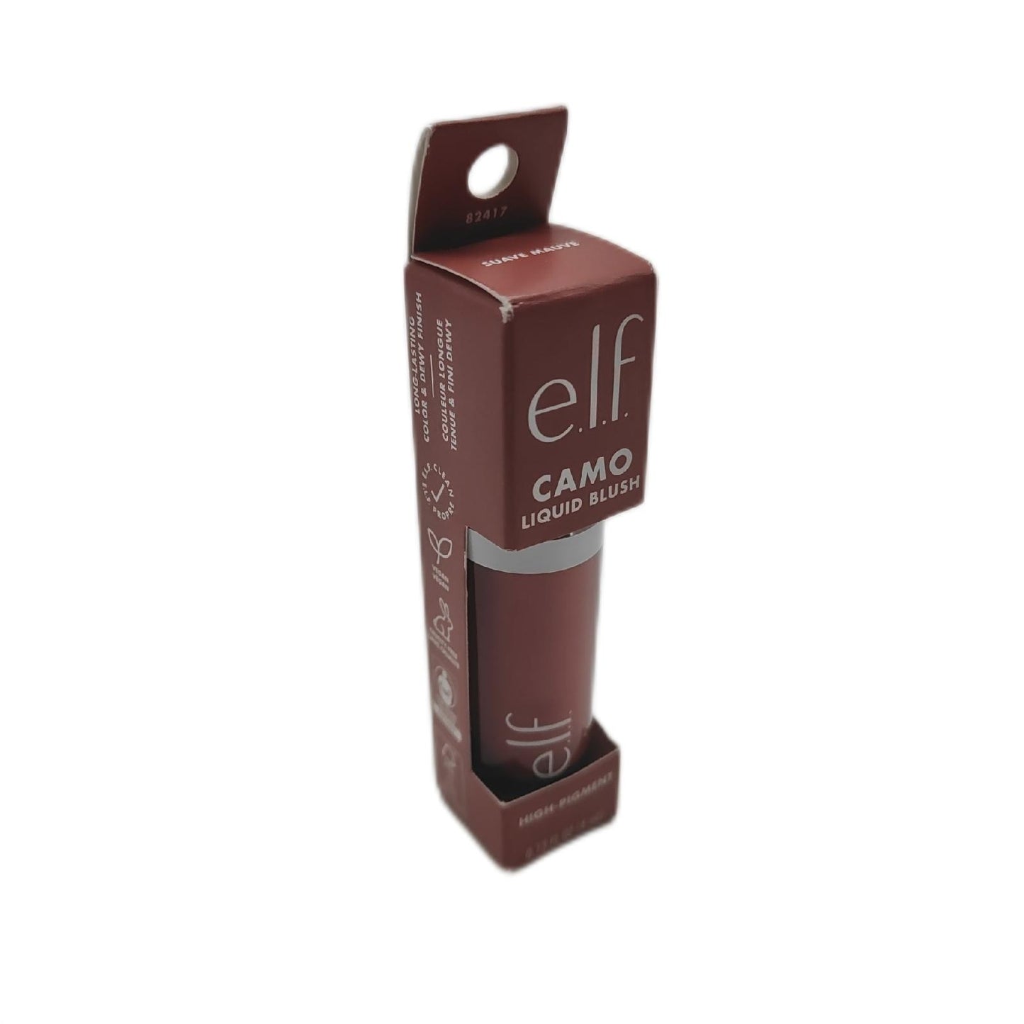 e.l.f. Camo Liquid Blush ist ein hochpigmentiertes, langanhaltendes Flüssigrouge, das