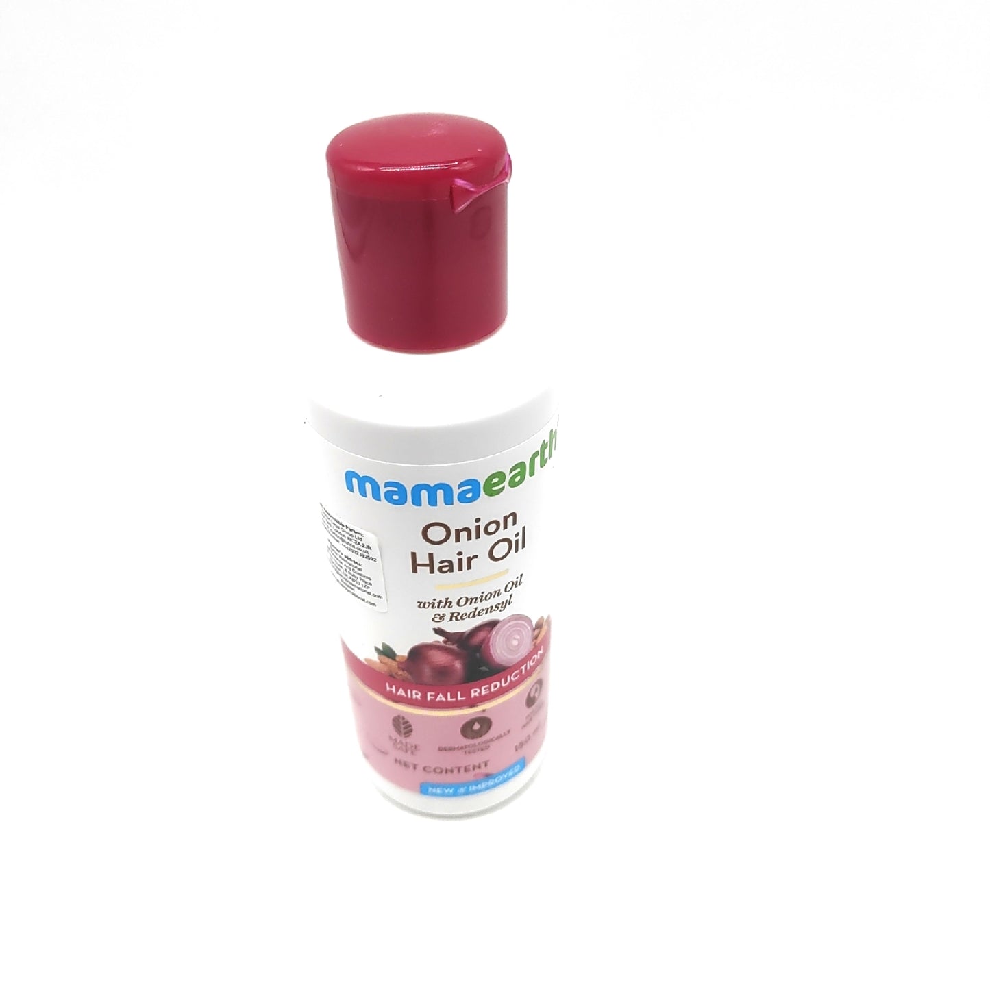 Mamaearth Zwiebelhaaröl Haarpflege Haare Haarwachstum gegen Haarausfall mit Red
