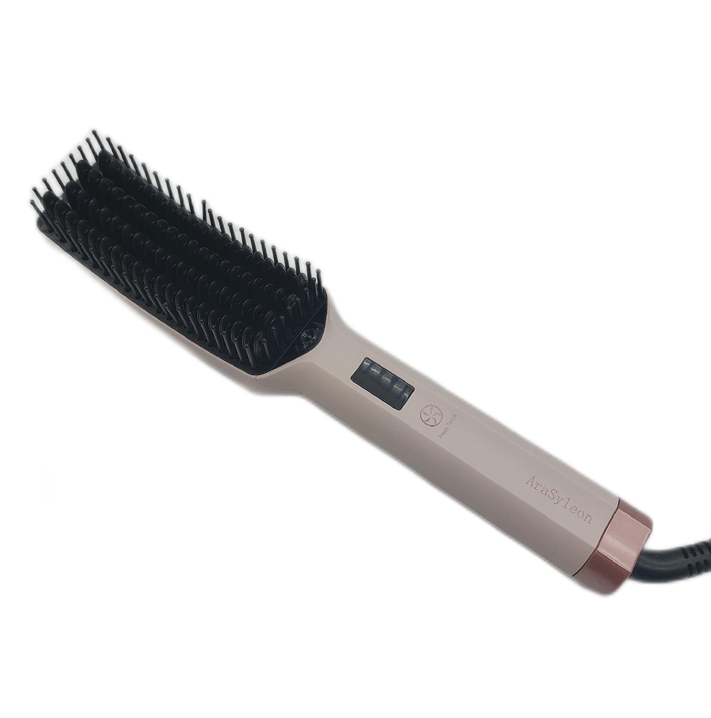 AraSyleon Glättungsbürste Haarpflege Dickes lockiges Haar Modell Ionic san