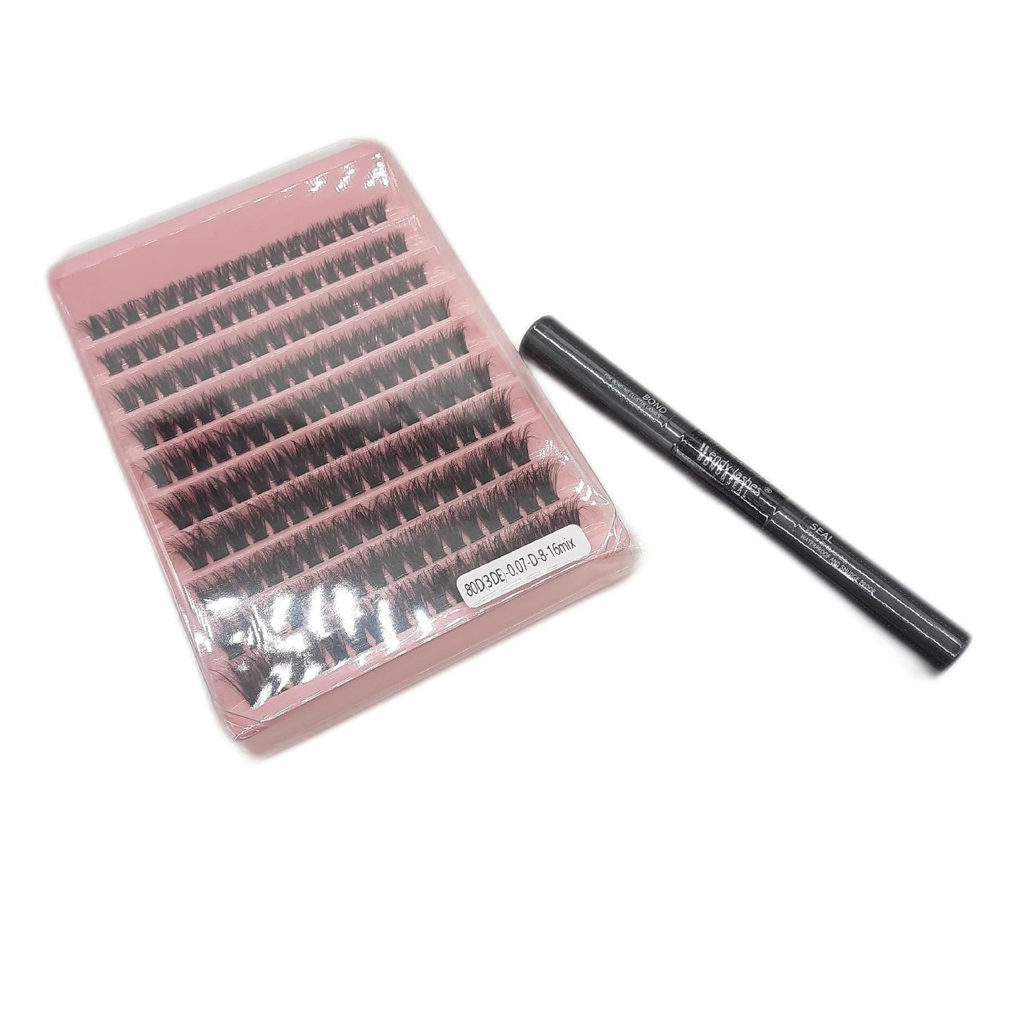 Ciglia Wimpernverlängerungsset Kosmetik Beauty Set 200 Wimpernbüsche
