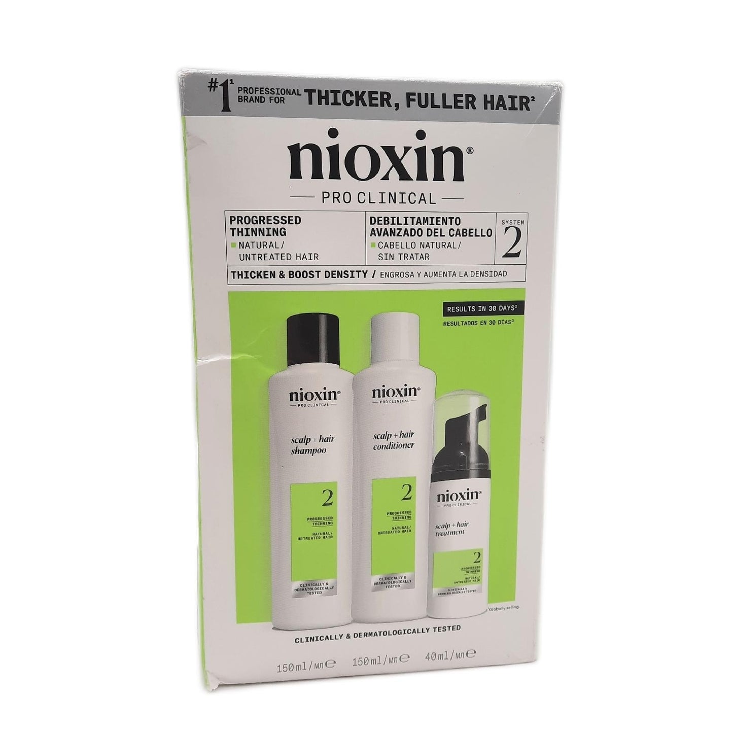 Nioxin Haarverdickungssystem Haarpflege Kopfhaut Haar Vitalisierung Kopfhautpflege für natürlich