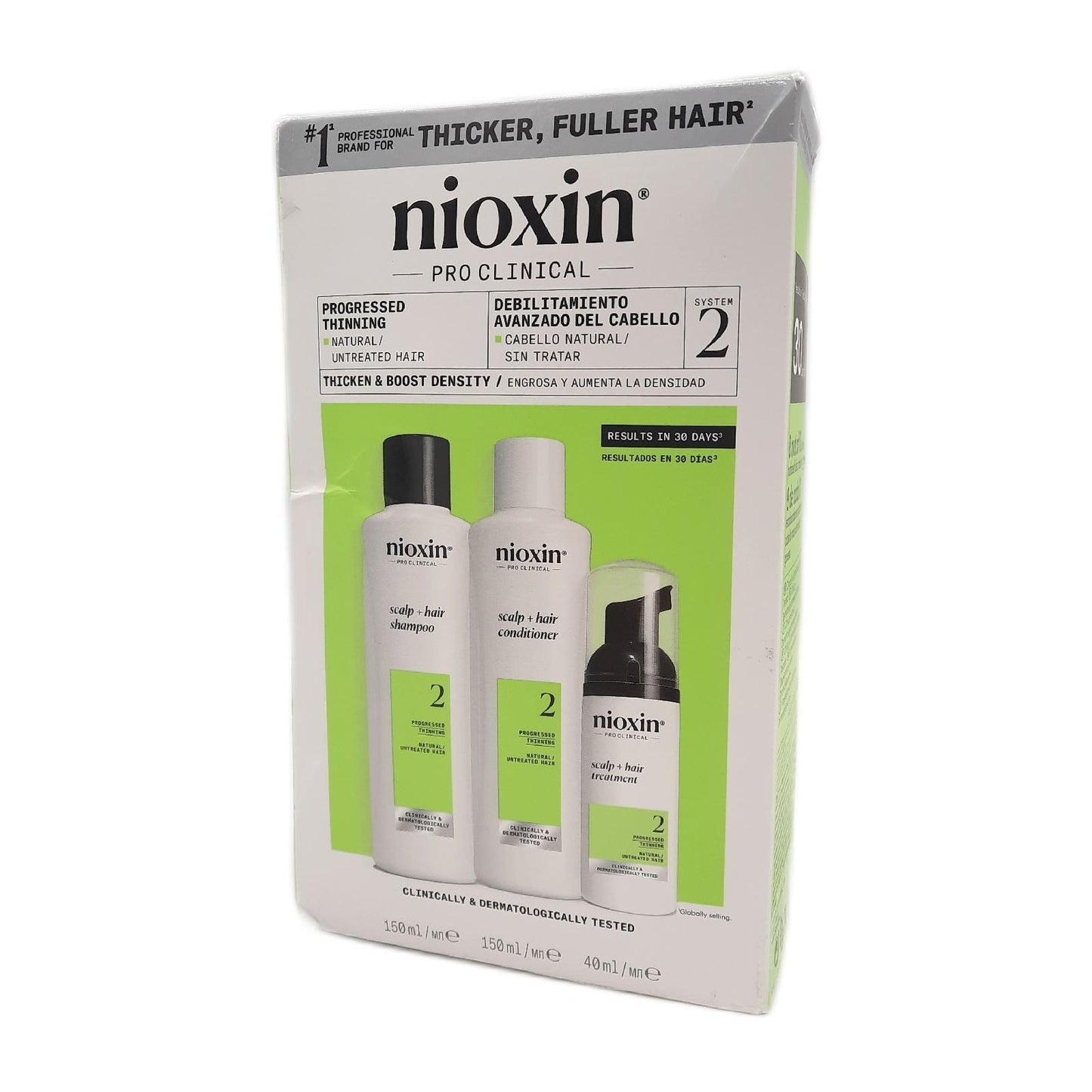 Nioxin Haarverdickungssystem Haarpflege Kopfhaut Haar Vitalisierung Kopfhautpflege für natürlich