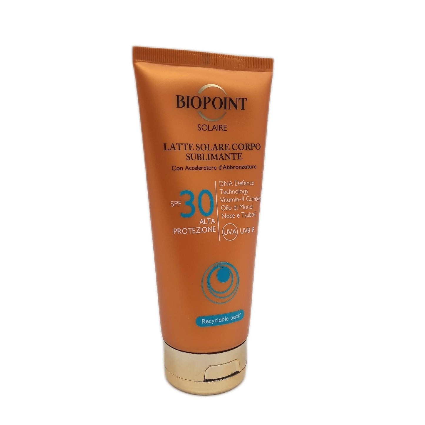 Biopoint Solaire Sublimierende Körper-Sonnenmilch LSF 30 mit Sonnenbeschleuniger