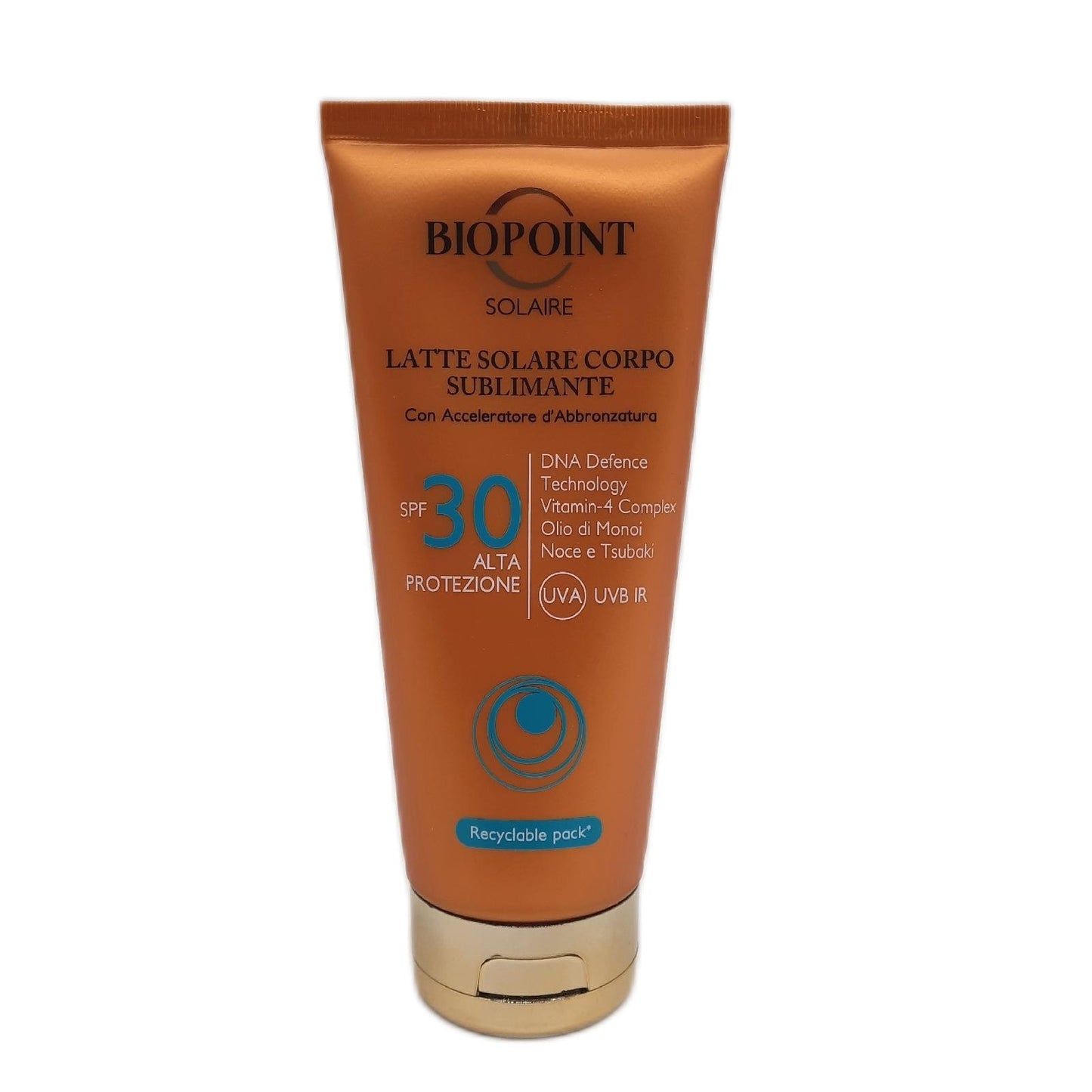 Biopoint Solaire Sublimierende Körper-Sonnenmilch LSF 30 mit Sonnenbeschleuniger