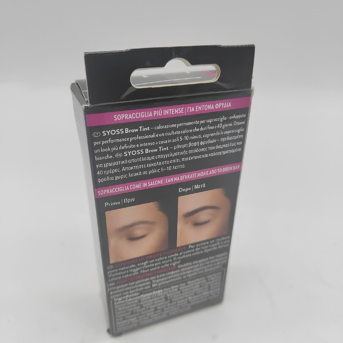Syoss Brow Black 10ml Permanente Augenbrauenfarbe