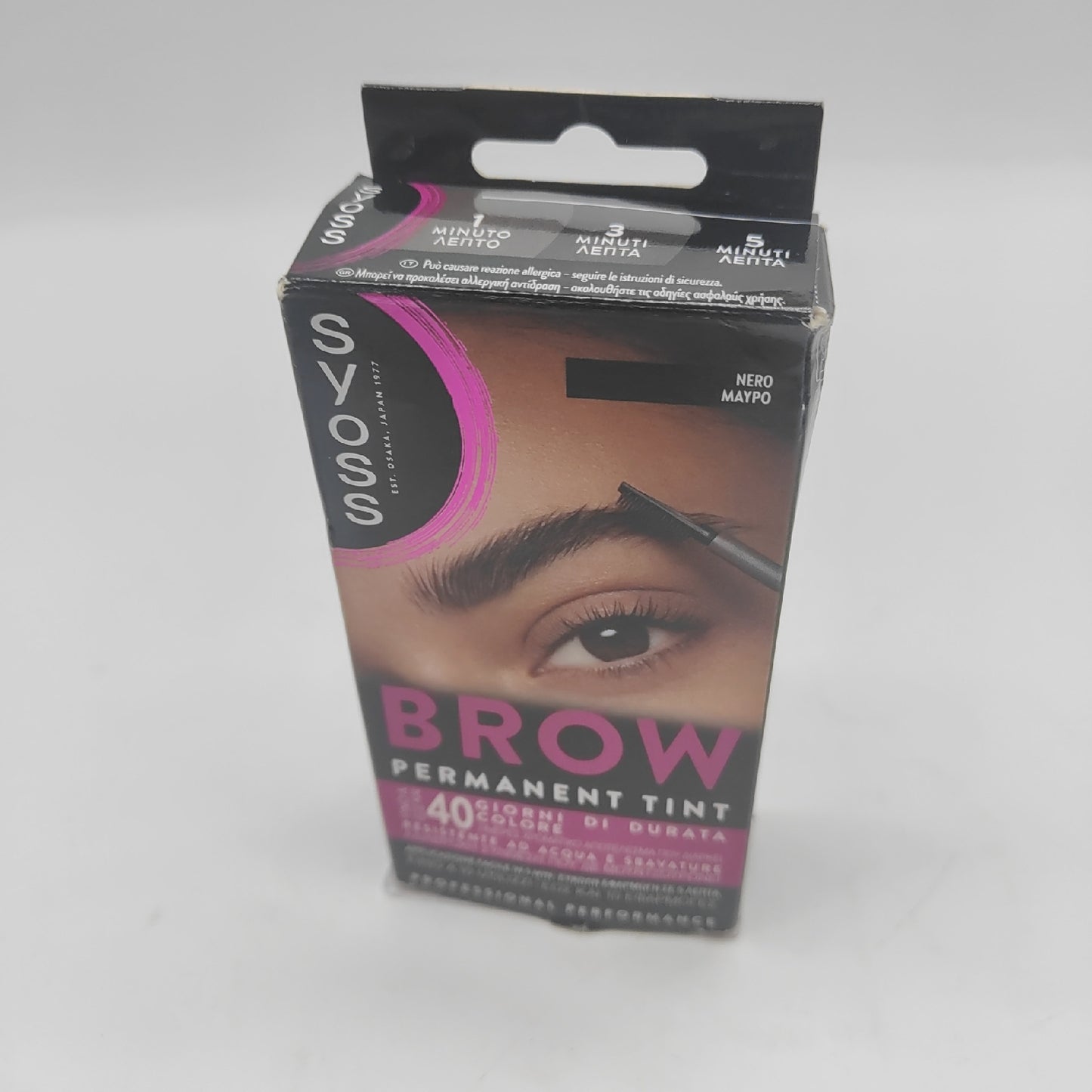 Syoss Brow Black 10ml Permanente Augenbrauenfarbe