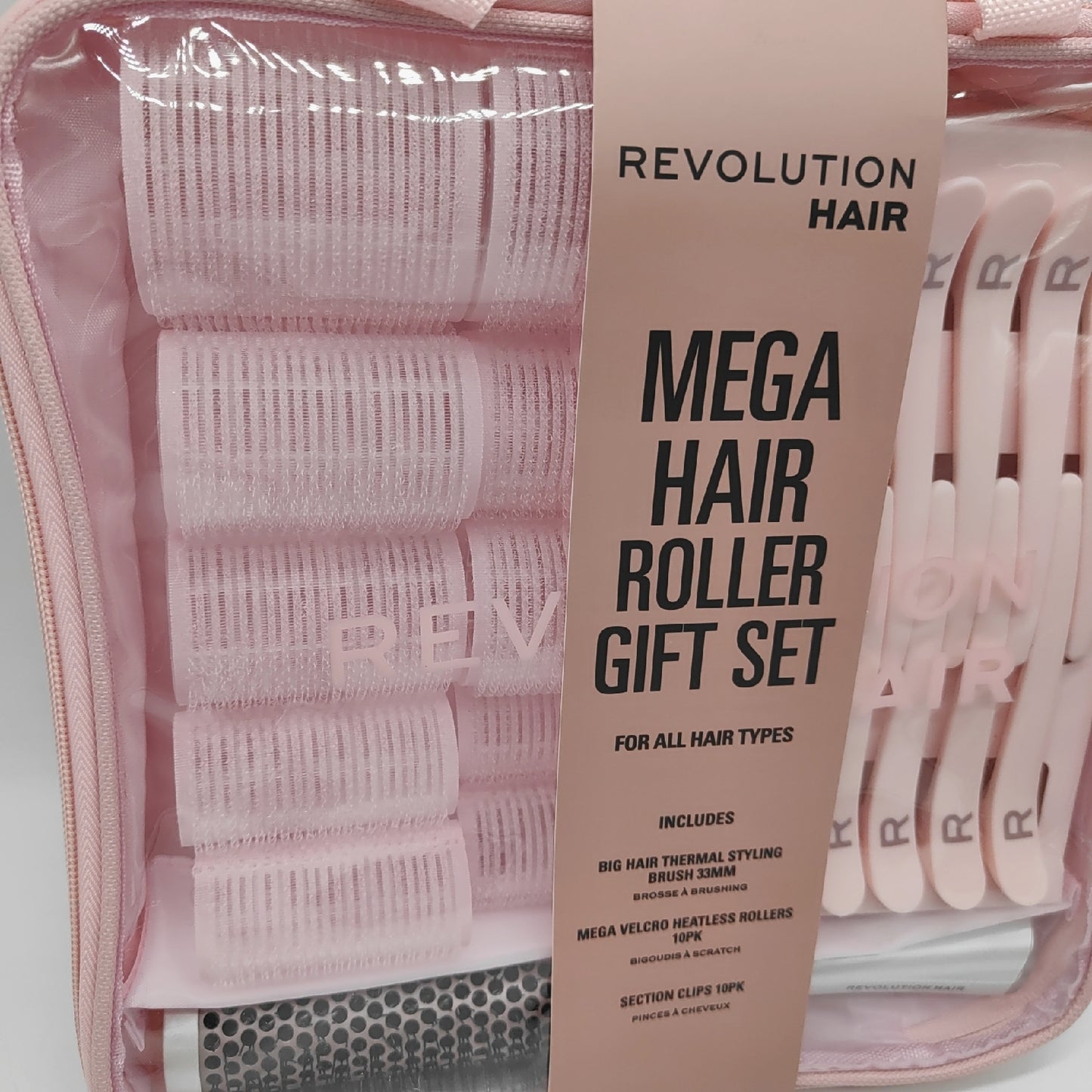 Makeup Revolution Lockenwickler Haarpflege 10er Set für Locken Styling Zubehör