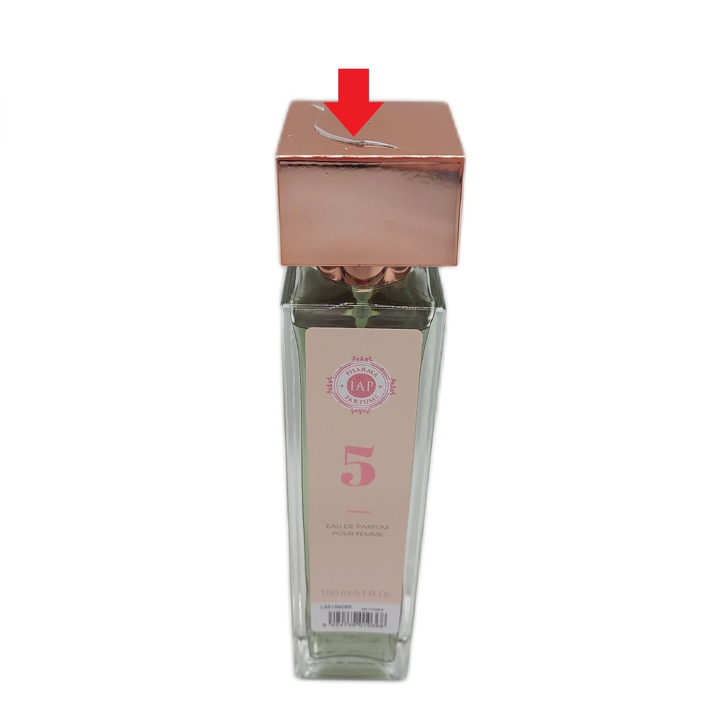 Iap Pharma Parfuem Damenduft 5 Orientalisch elegant Deckel beschaedigt