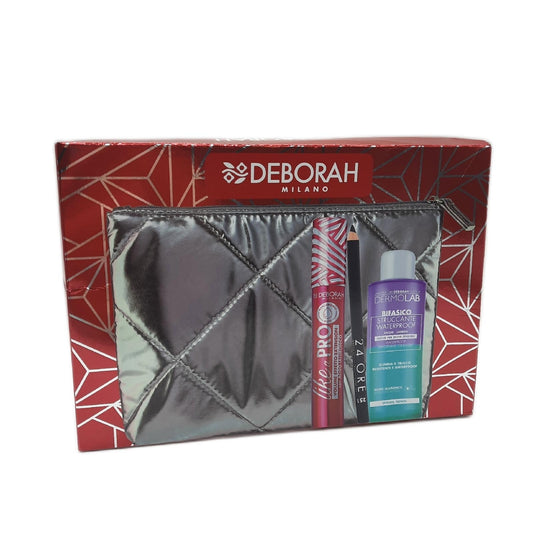 Deborah Milano Geschenkset für Damen, Augentasche inklusive Like a PRO Mascara-Stift