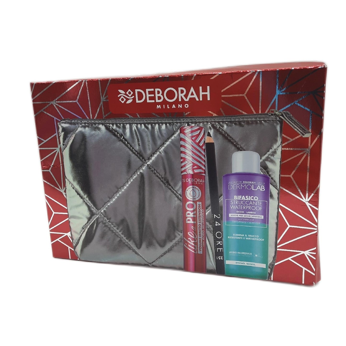 Deborah Milano Geschenkset für Damen, Augentasche inklusive Like a PRO Mascara-Stift