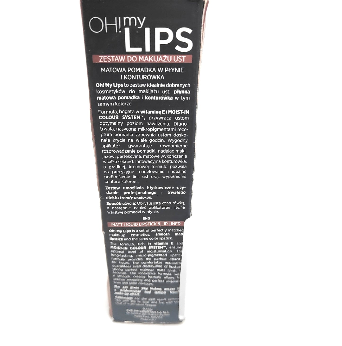 Eveline Cosmetics Lippenstift Lippen Make up Set 08 Matte Liquid Lippenpflege
