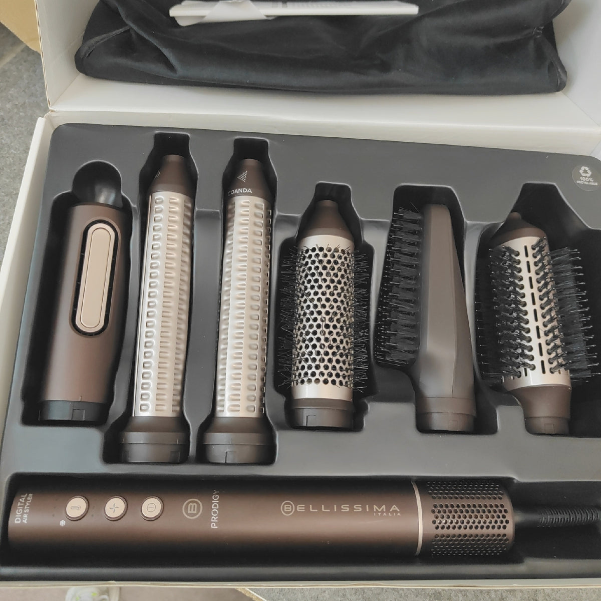 Bellissima Prodigy Heissluftformgeraet Styler Ionen Keramik Defekt