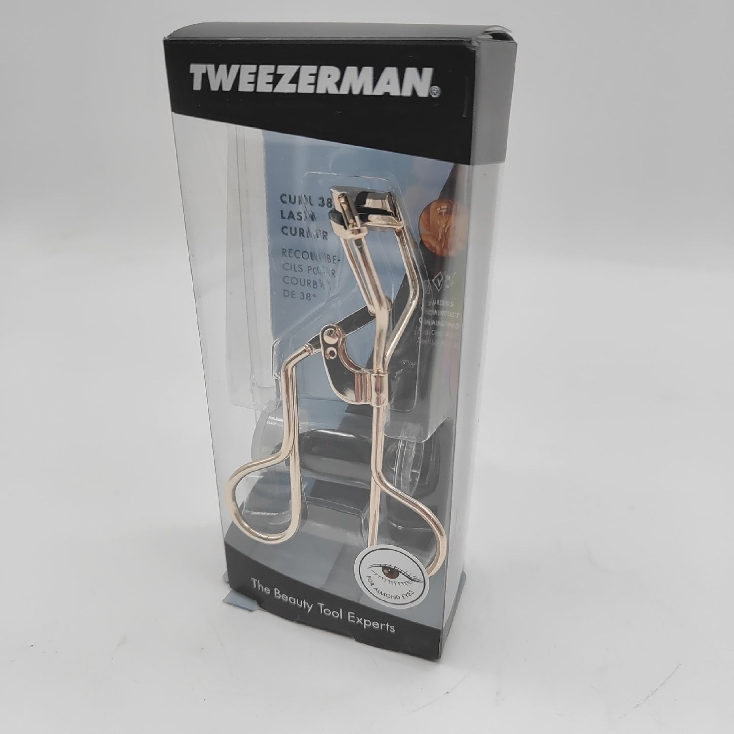 Tweezerman Wimpernzange Beauty Werkzeug Curl 38 Grad Mandelform Augen Styling