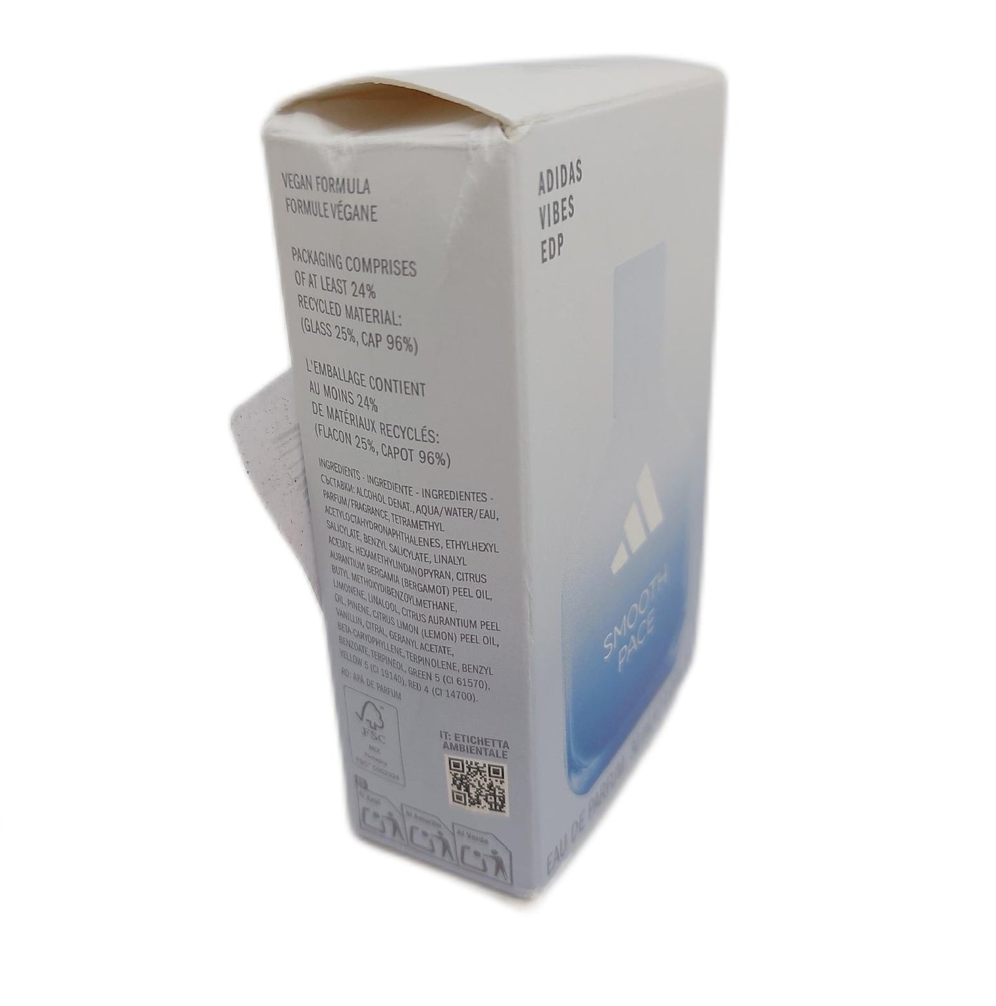 Adidas Eau de Parfum Parfum Duft für alle natürliche Ruhe langanhaltend Vibes