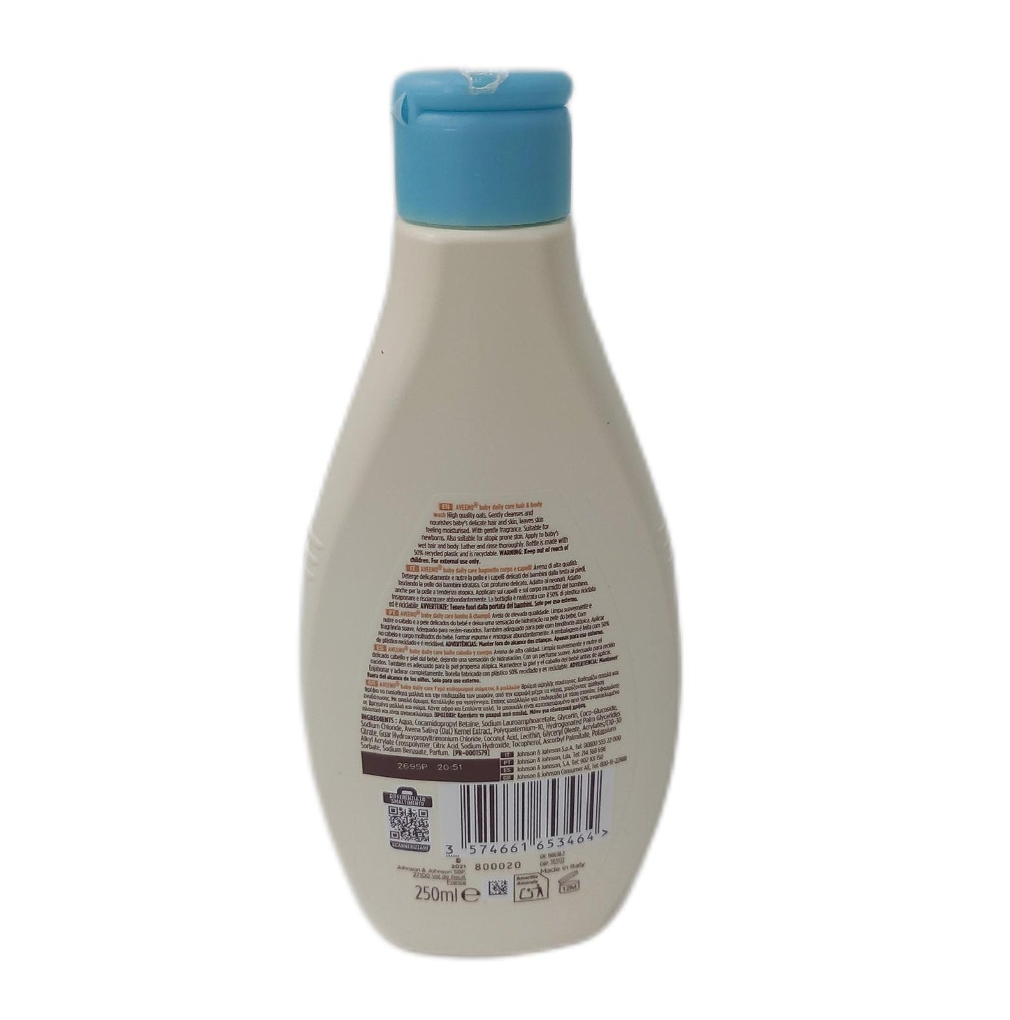 Aveeno Baby Daily Care Body and Hair Bath Kinderschaumbad