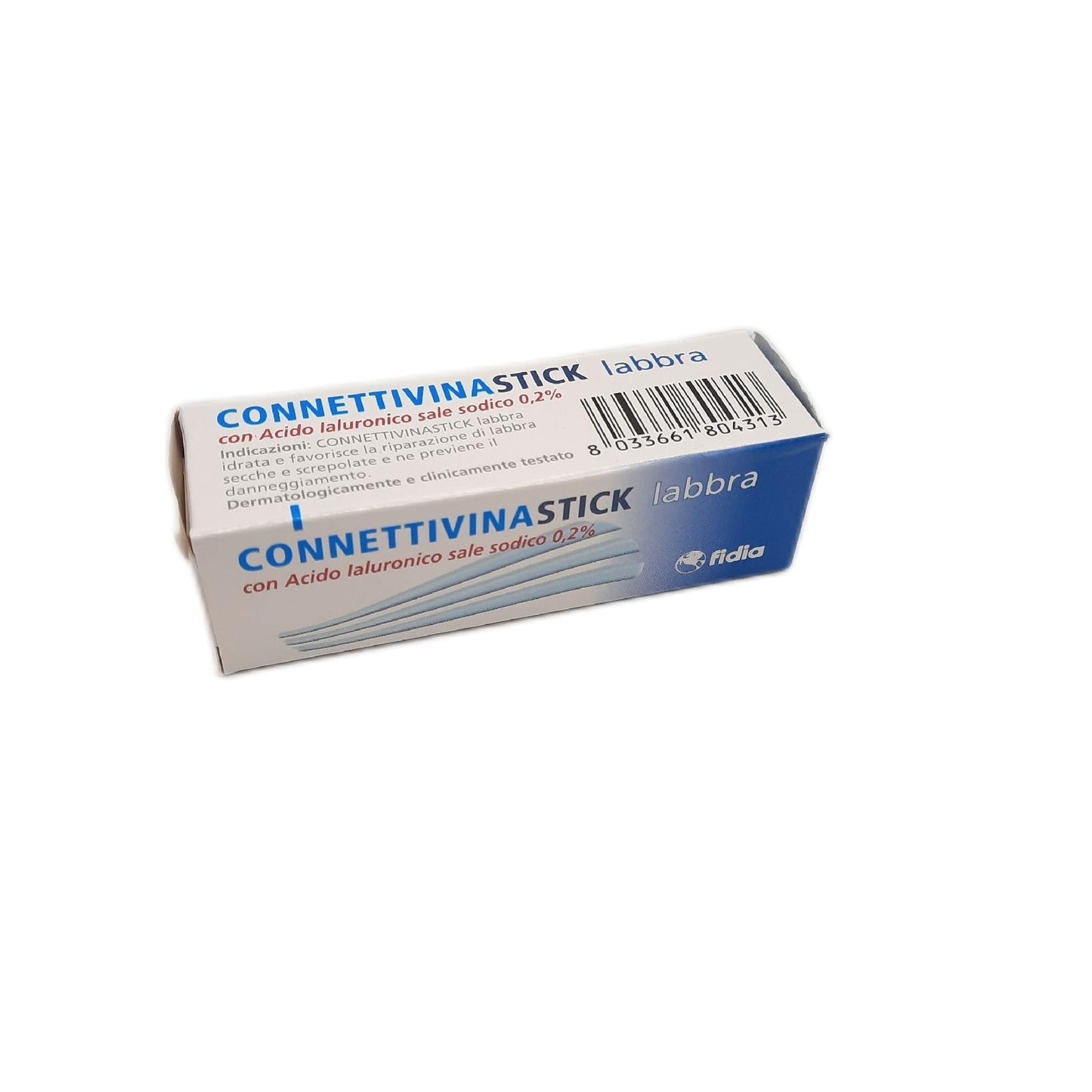 Fidia Farmaceutici Connettivina Lippenstift 3 g auf Basis von Hyaluronsäure",