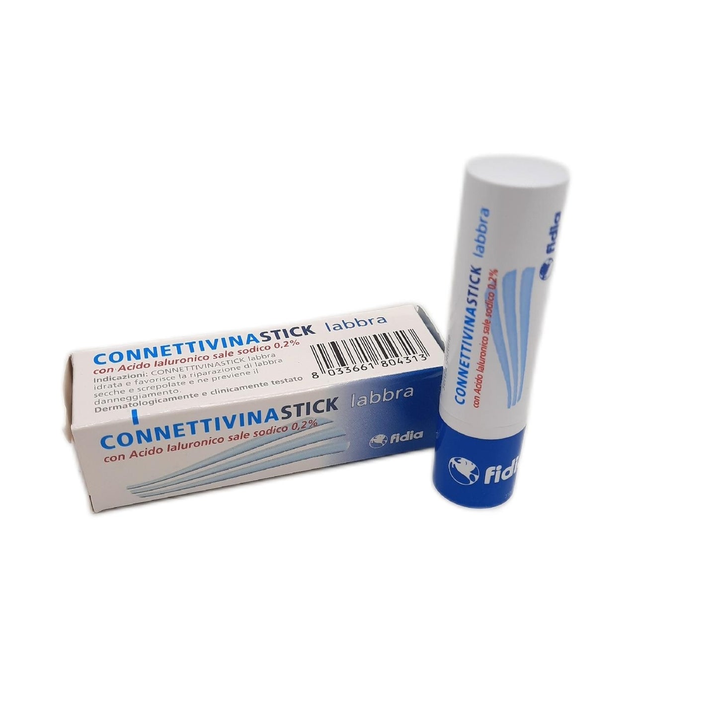Fidia Farmaceutici Connettivina Lippenstift 3 g auf Basis von Hyaluronsäure",