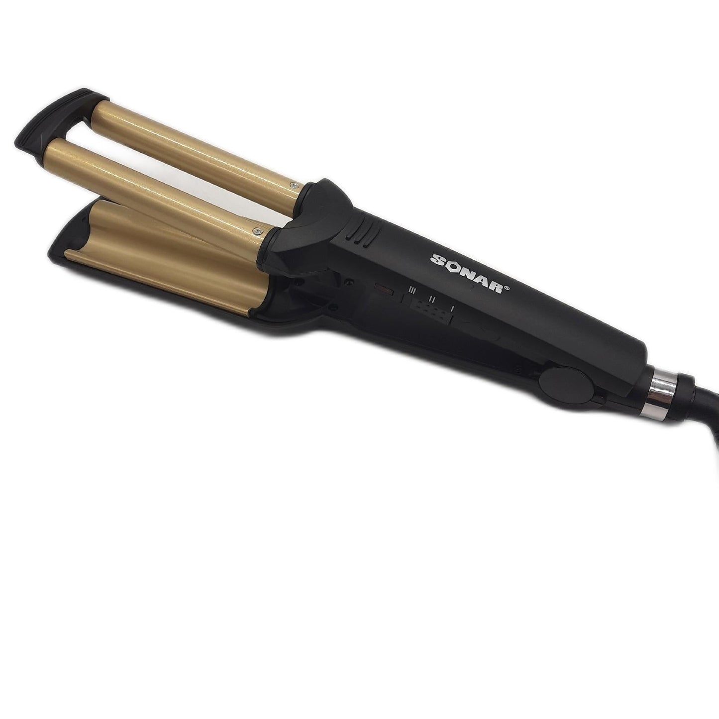 3-Fach-Lockenglätter mit Curly Effects Haarwickler (18,40)