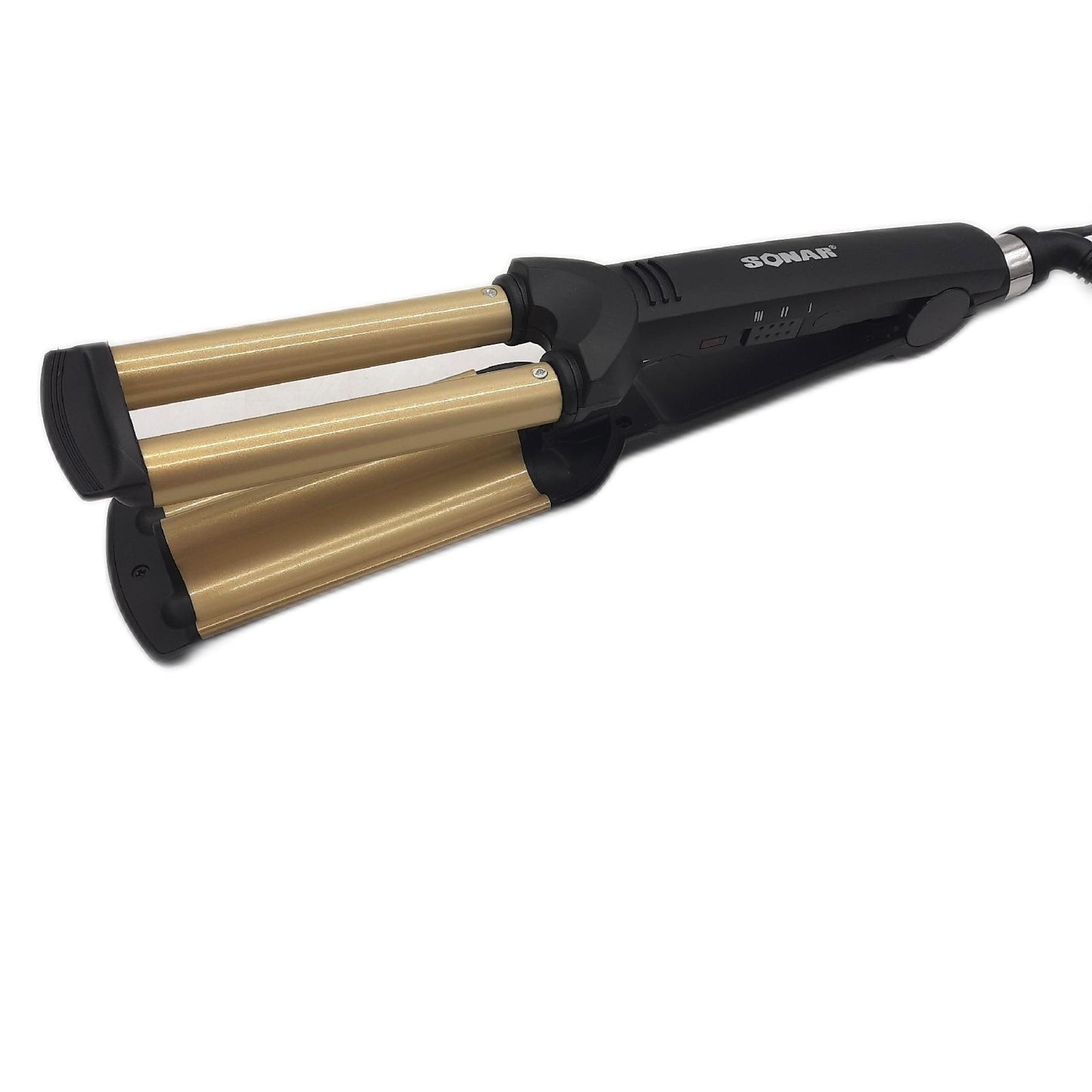 3-Fach-Lockenglätter mit Curly Effects Haarwickler (18,40)