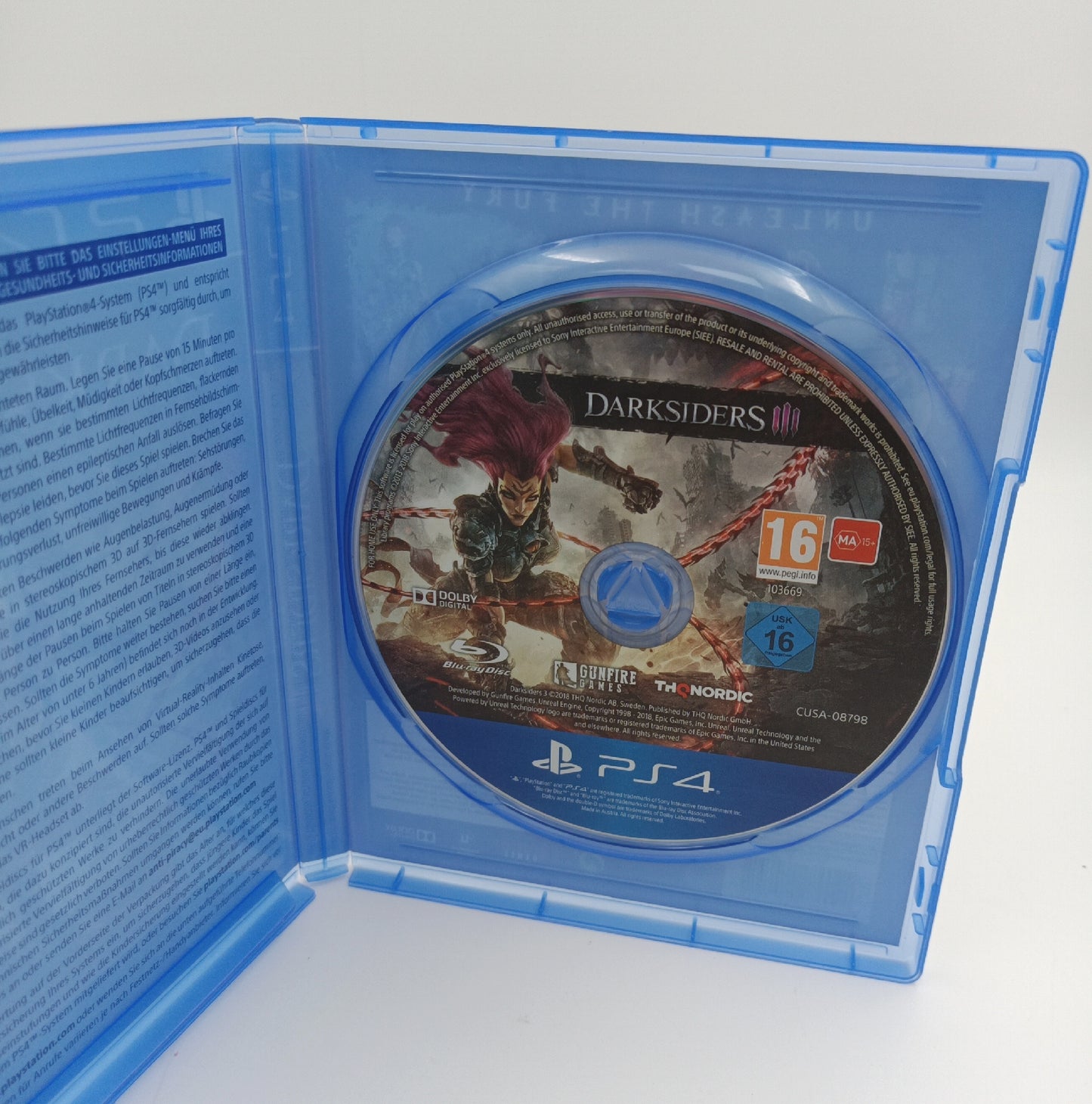 Gunfire Games Spiel Software Darksiders III PlayStation 4 Abenteuer Action USK 16