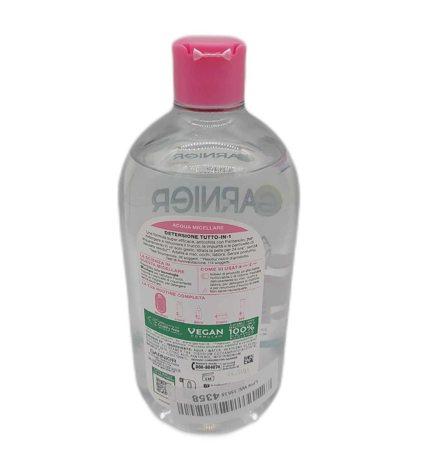Garnier Mizellenwasser Gesichtspflege SkinActive All in 1 empfindliche Haut Reinigung