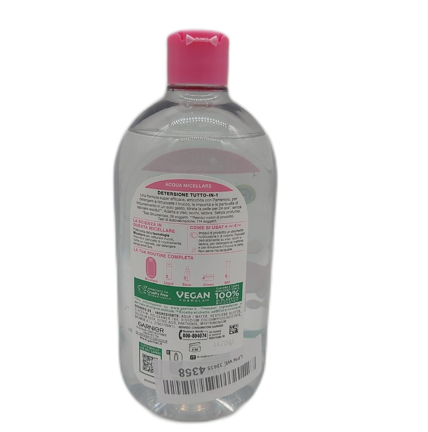 Garnier Mizellenwasser Gesichtspflege SkinActive All in 1 empfindliche Haut Reinigung