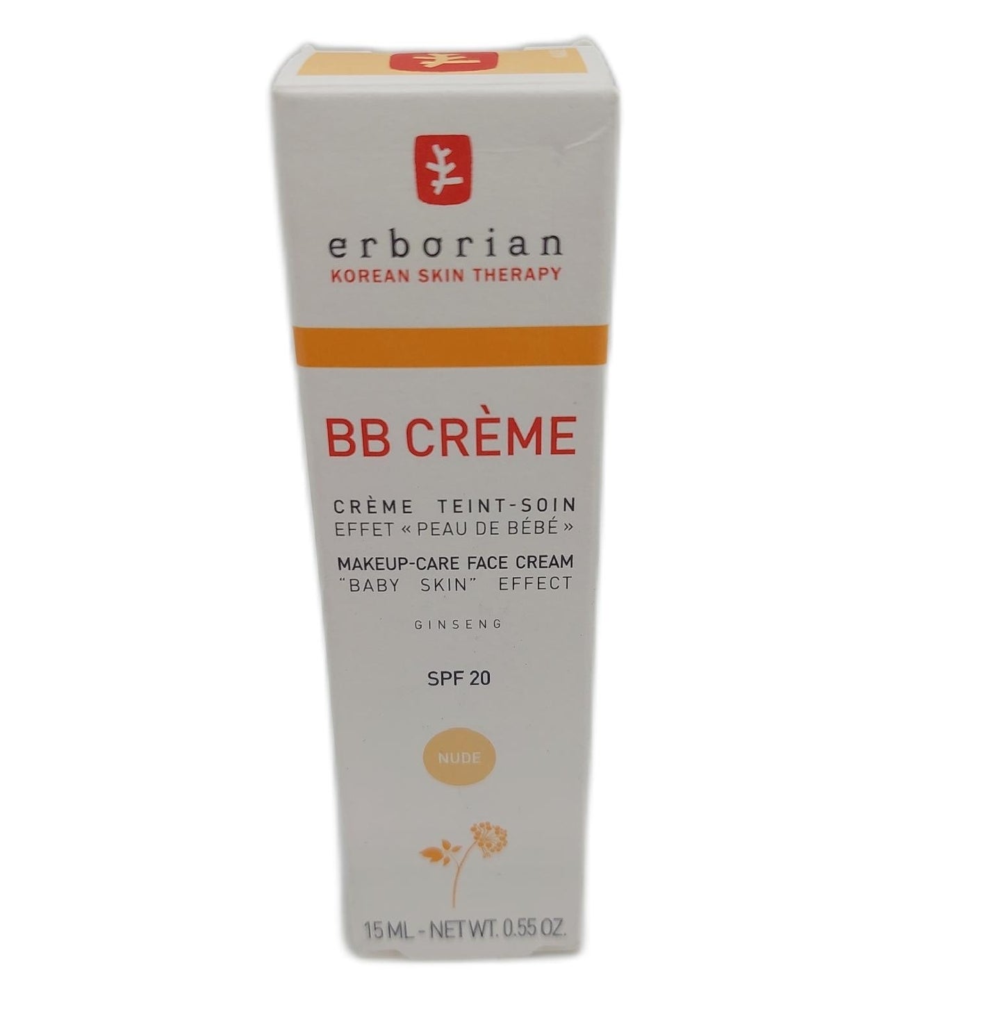 Erborian BB Creme Gesichtscreme Make up al Ginseng 5 in 1 Behandlung