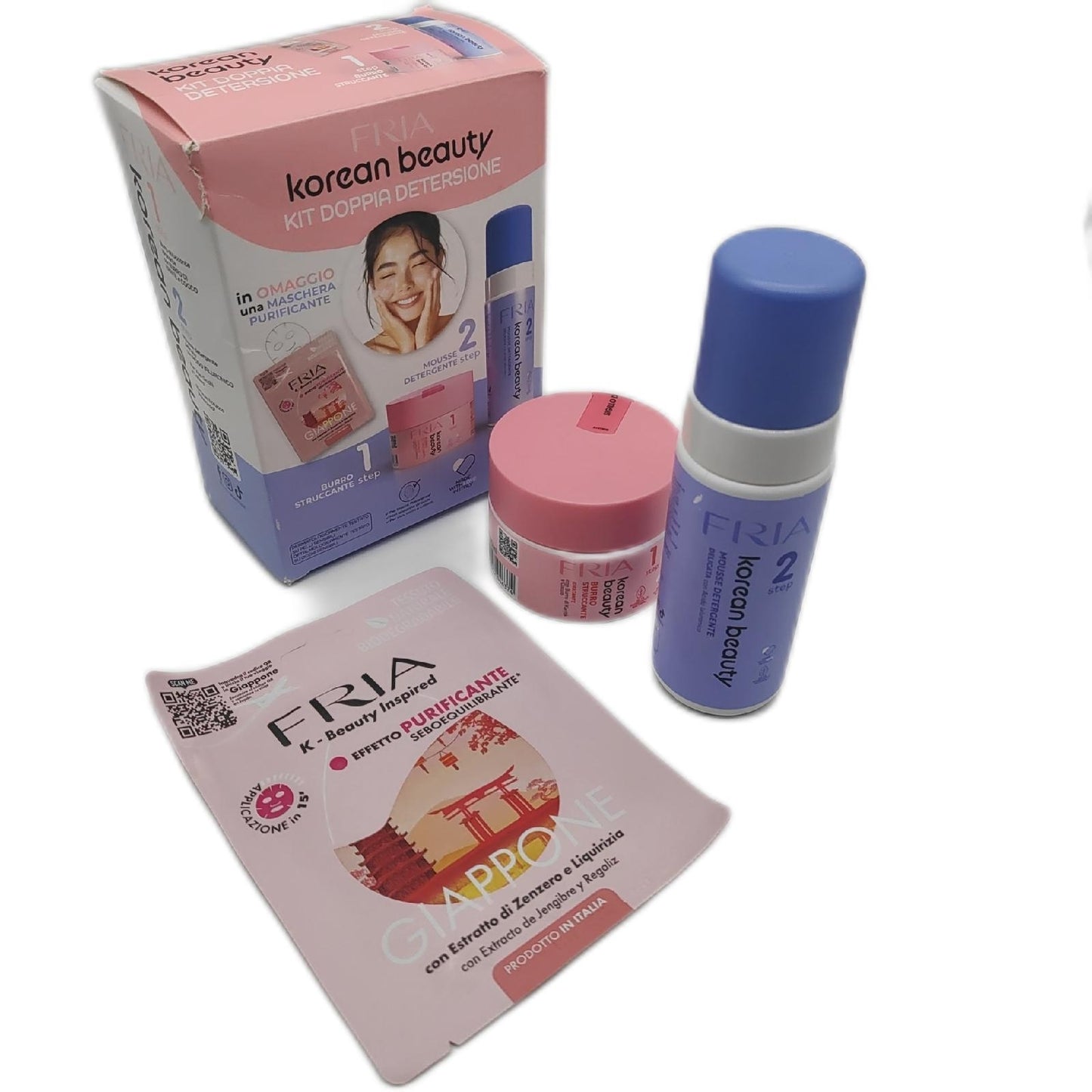 Fria Korean Beauty Double Cleansing Butter Feuchtigkeitsspendende Reinigungsbutter Koreanisches Gesicht