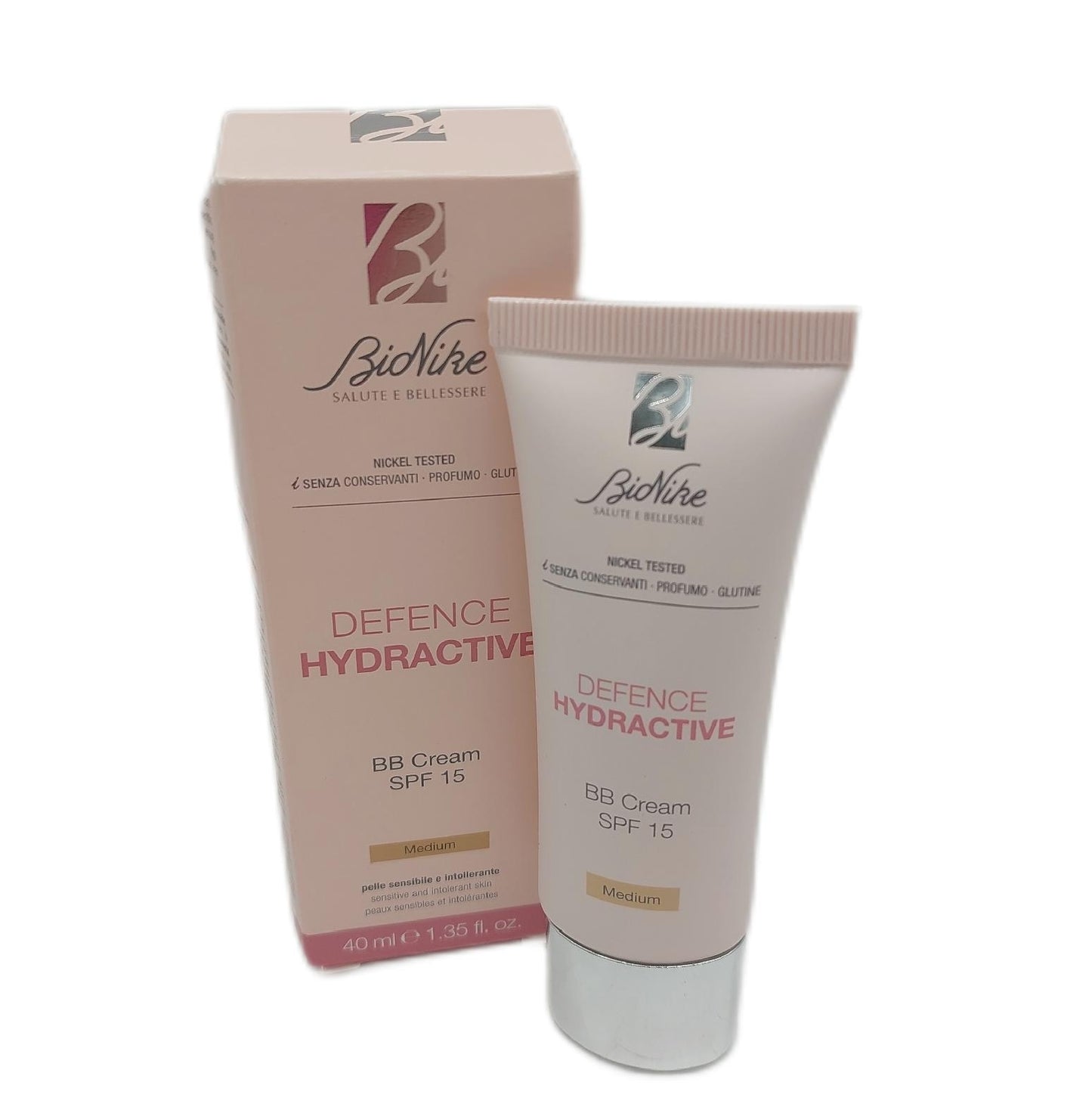 Bionike BB Cream Gesichtspflege Hautschutz Defence Hydractive Medium für empfindliche Haut