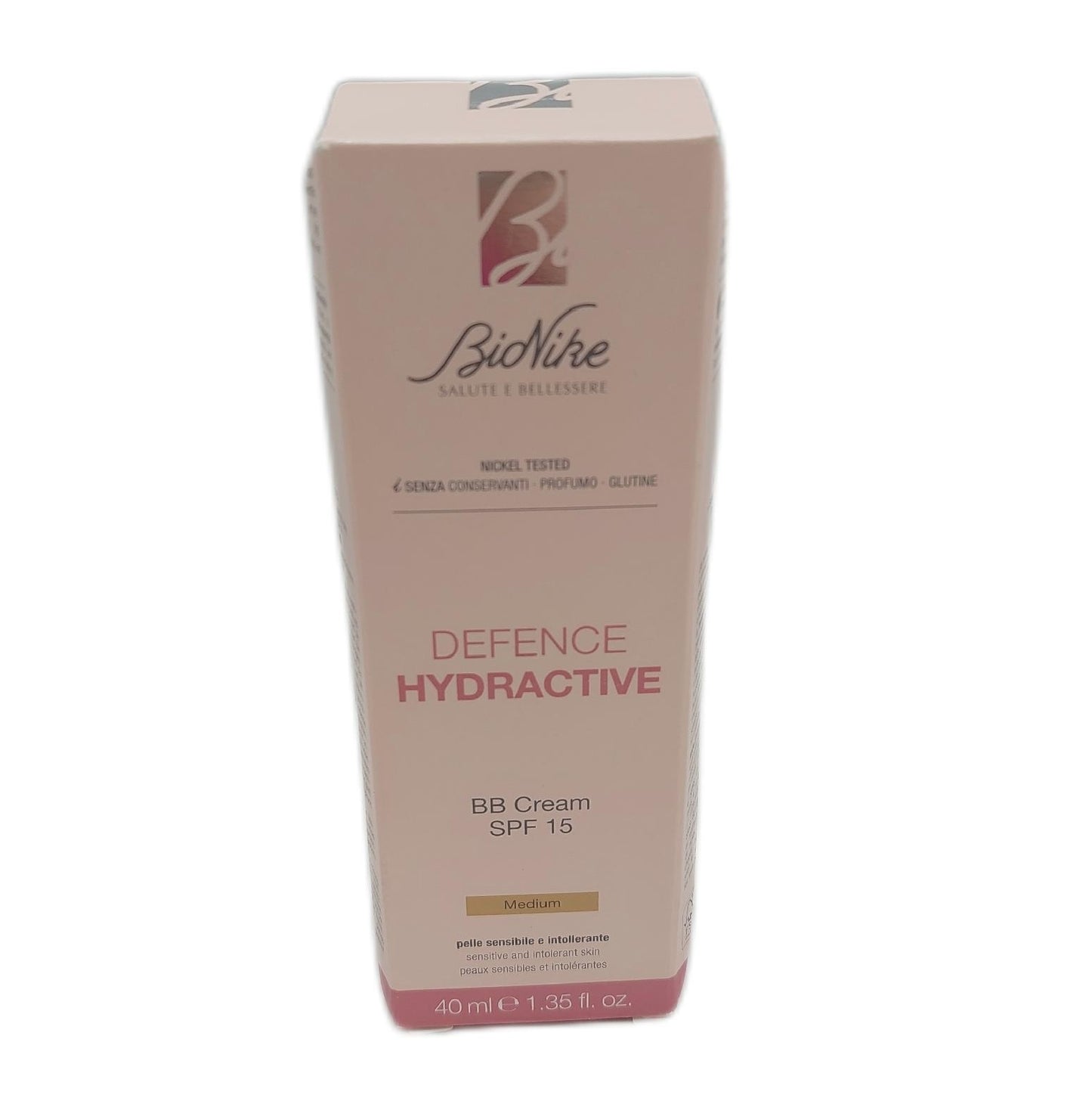 Bionike BB Cream Gesichtspflege Hautschutz Defence Hydractive Medium für empfindliche Haut